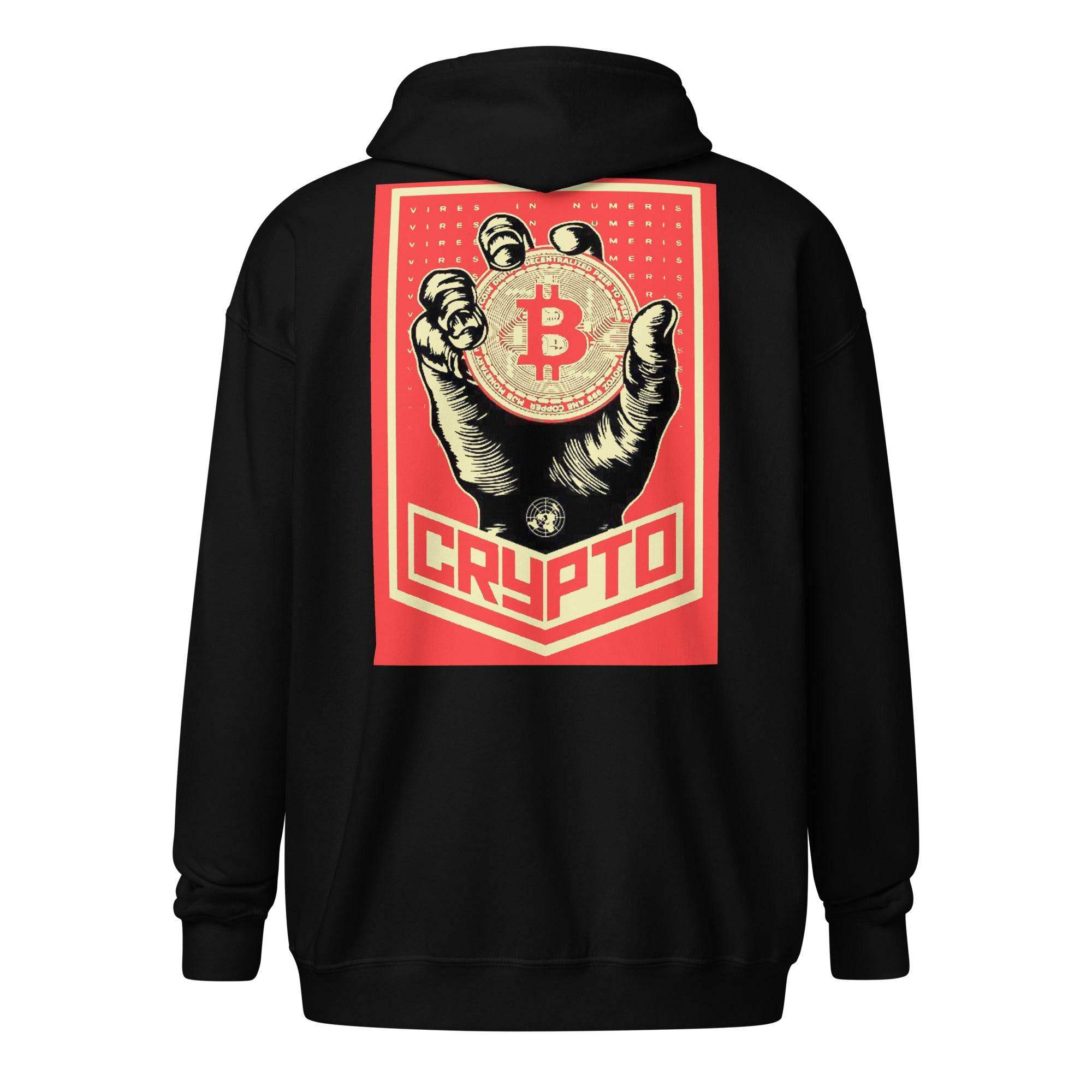 Crypto Zip Up Hoodie - InvestmenTees