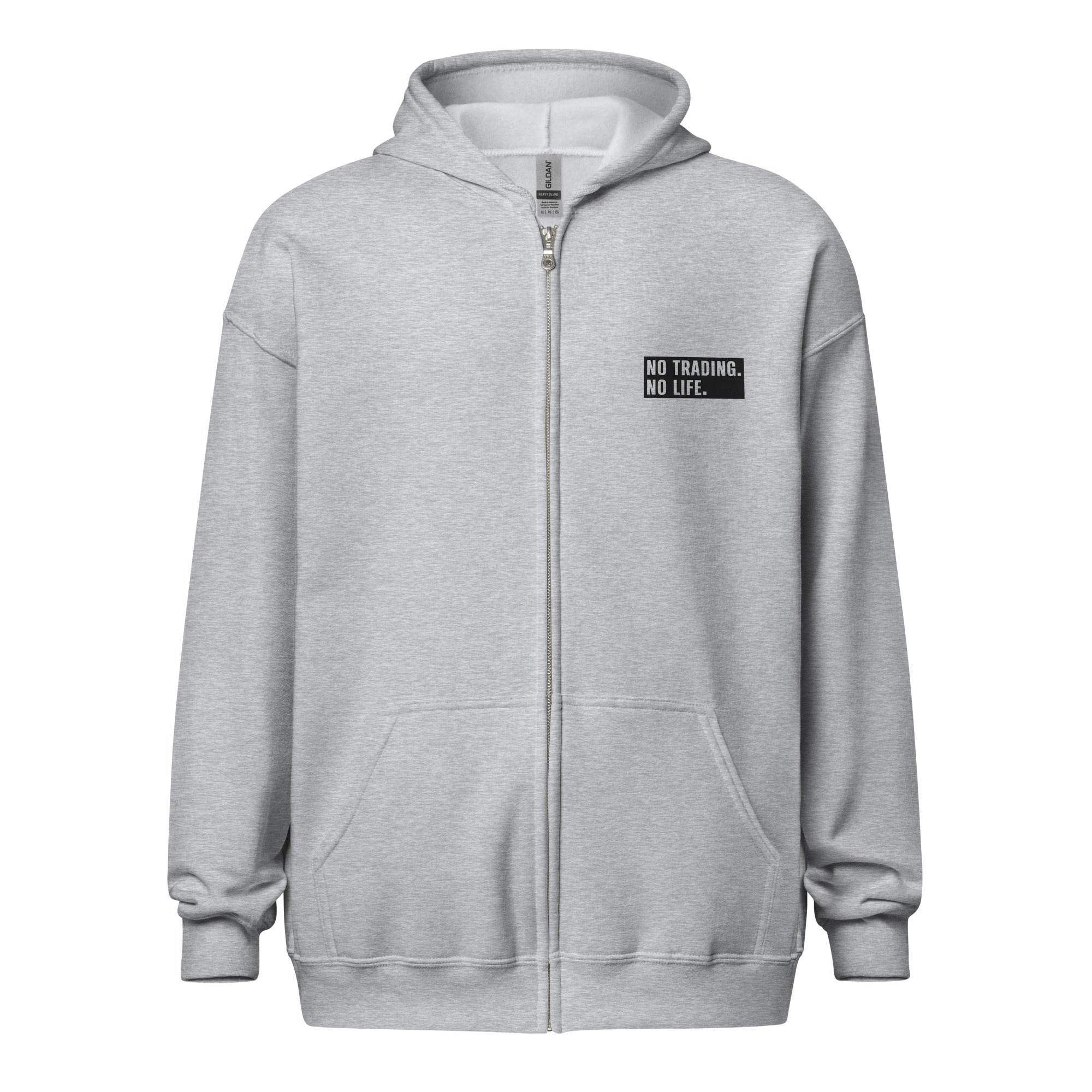 Crypto Zip Up Hoodie - InvestmenTees