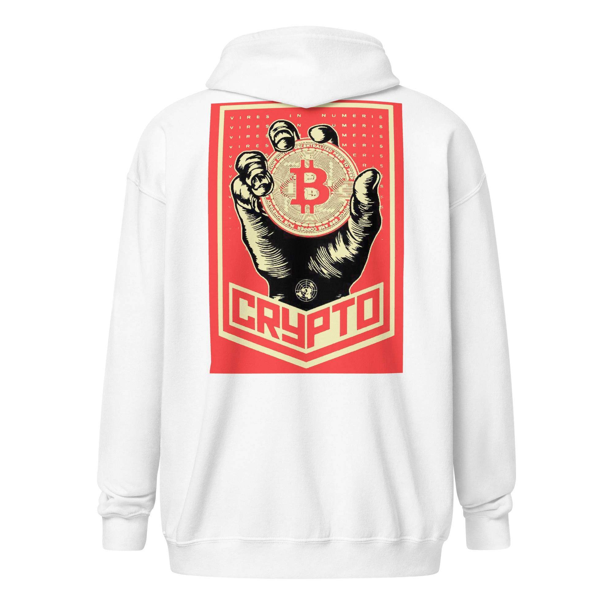 Crypto Zip Up Hoodie - InvestmenTees