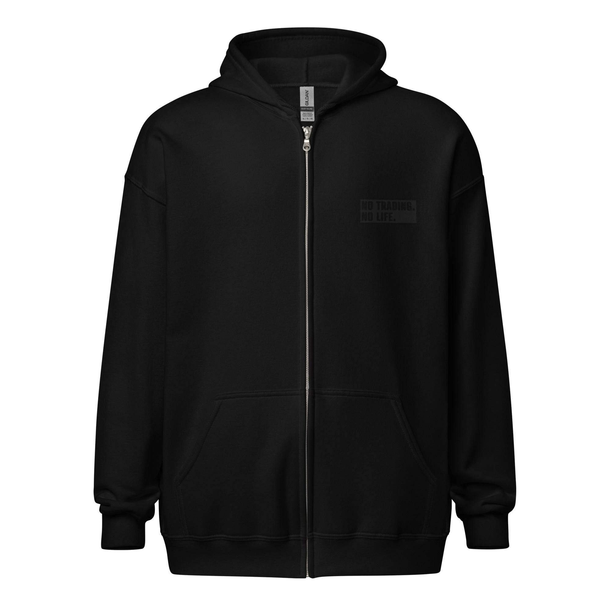 Crypto Zip Up Hoodie - InvestmenTees