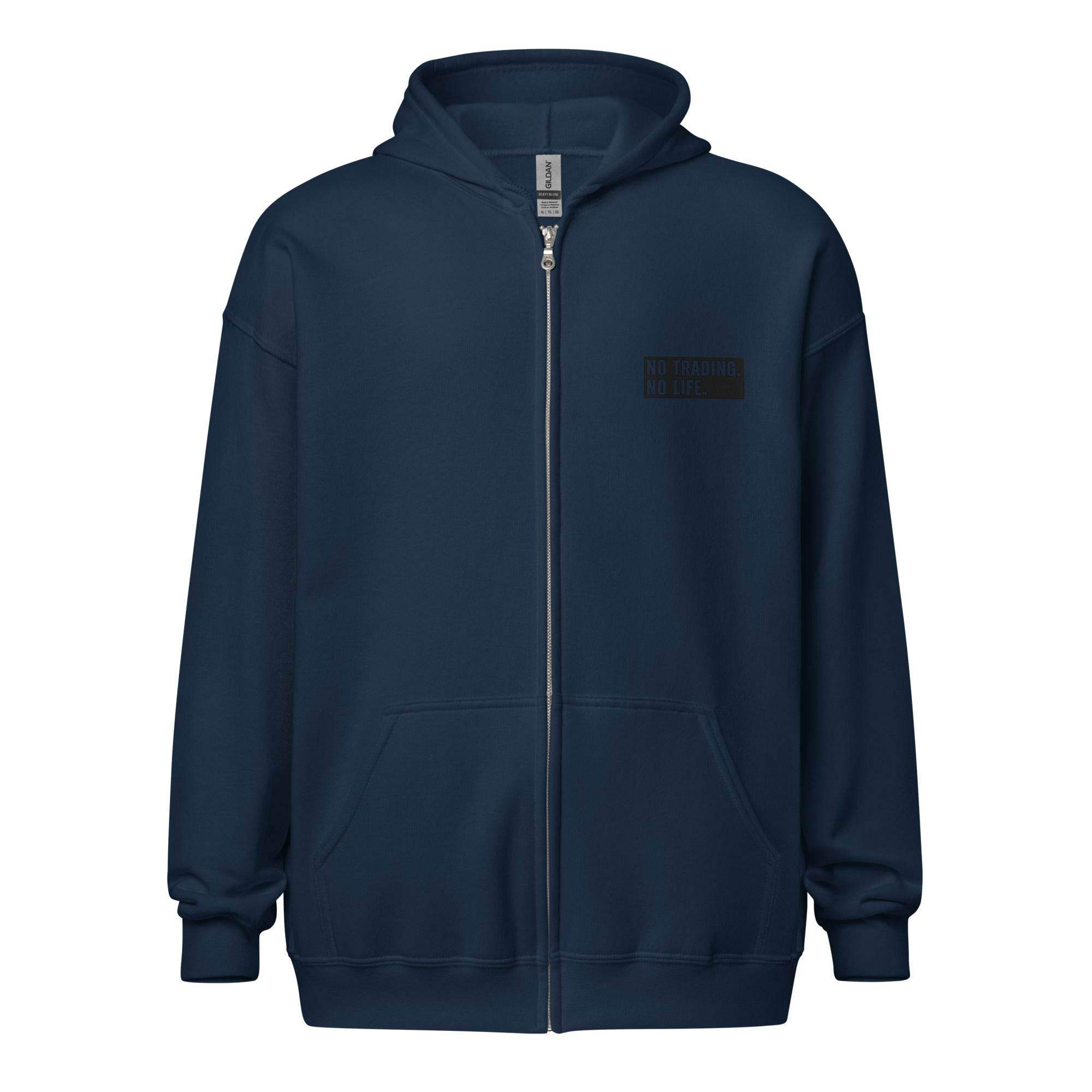 Crypto Zip Up Hoodie - InvestmenTees