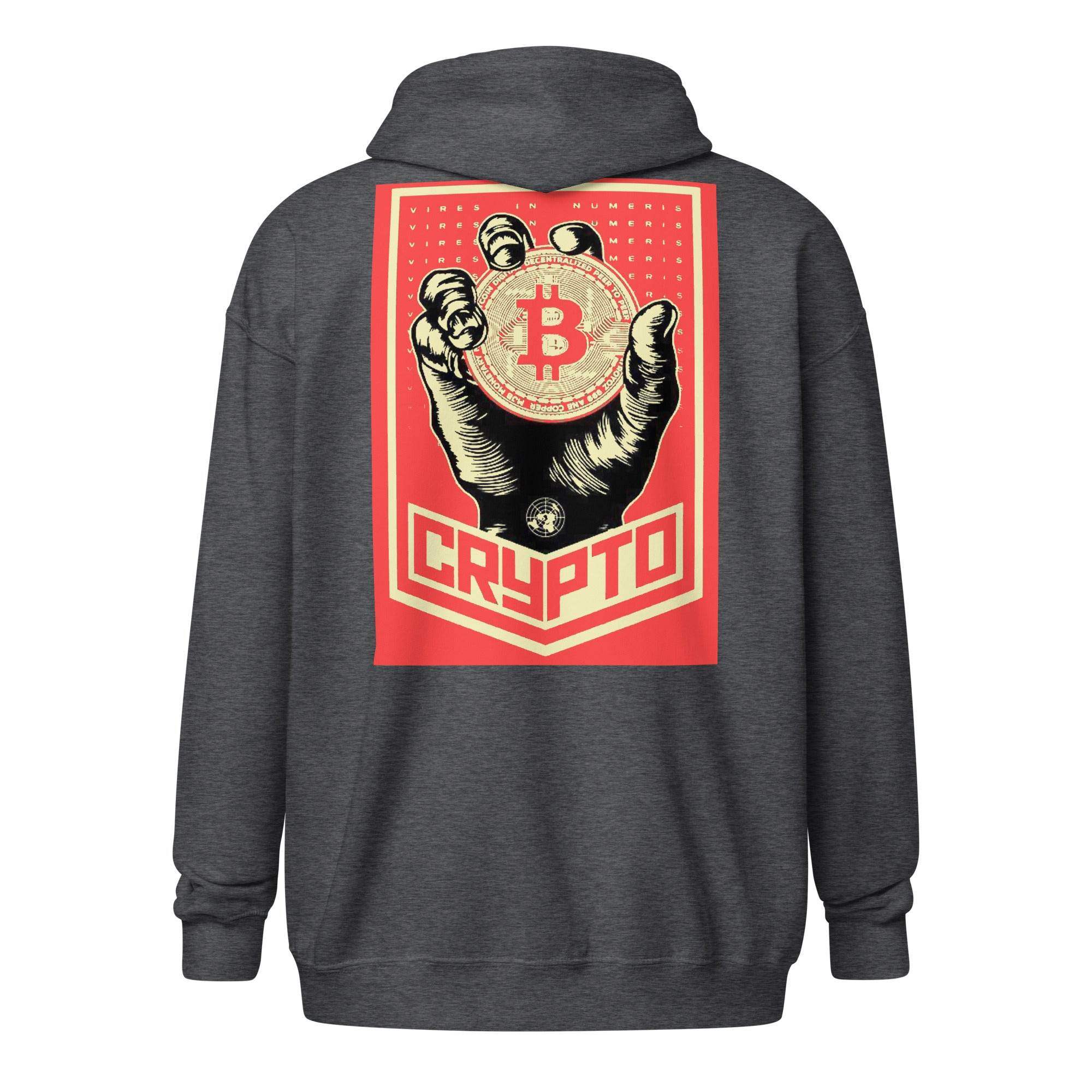 Crypto Zip Up Hoodie - InvestmenTees