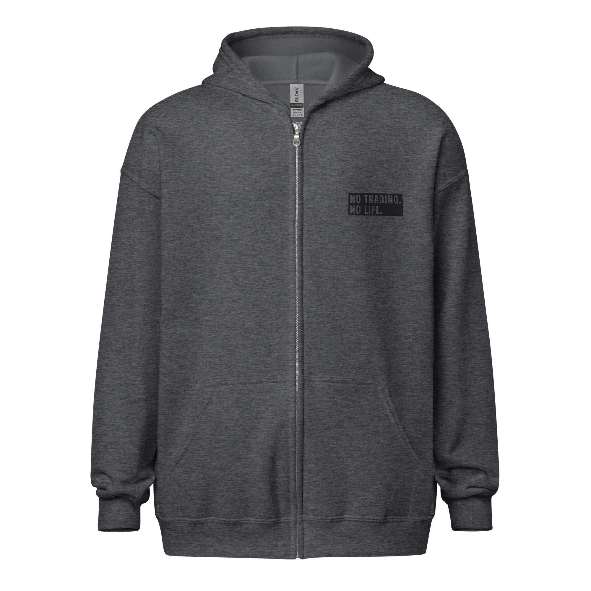 Crypto Zip Up Hoodie - InvestmenTees