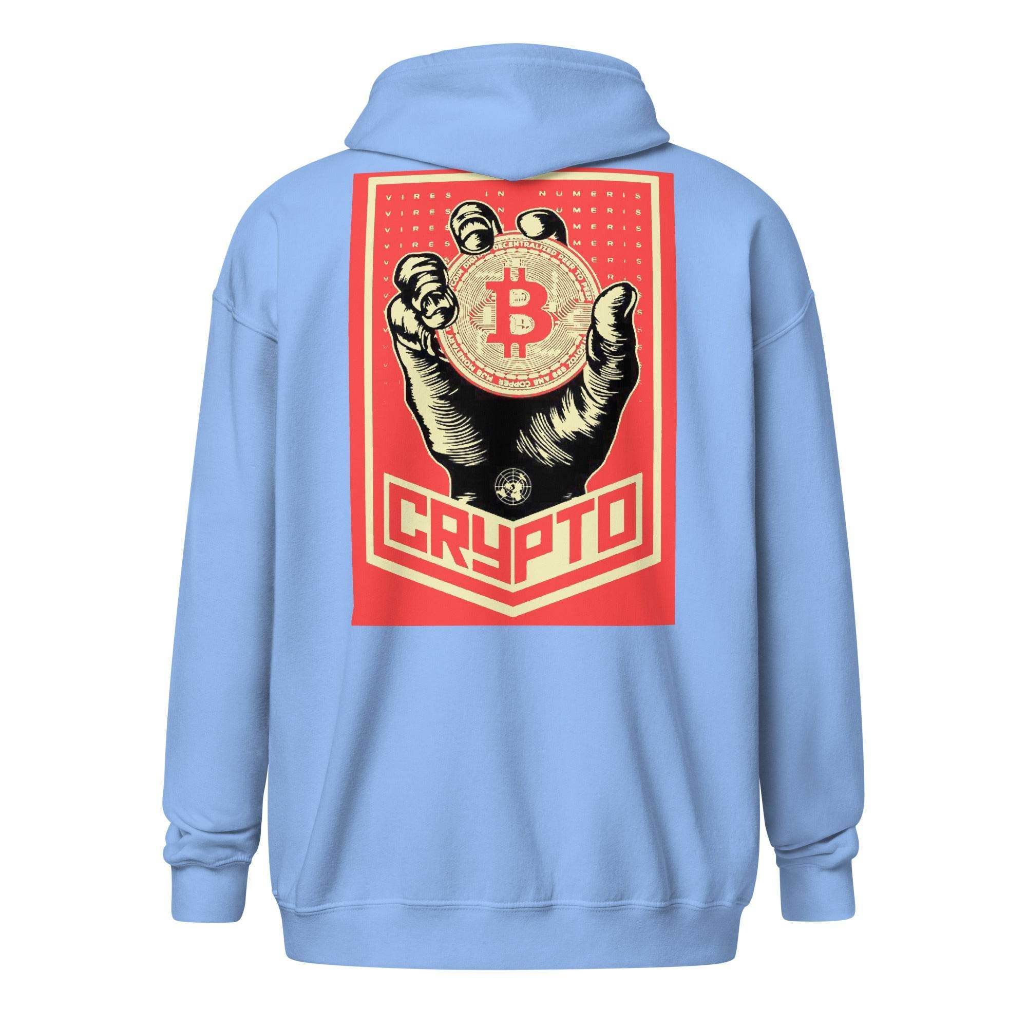 Crypto Zip Up Hoodie - InvestmenTees