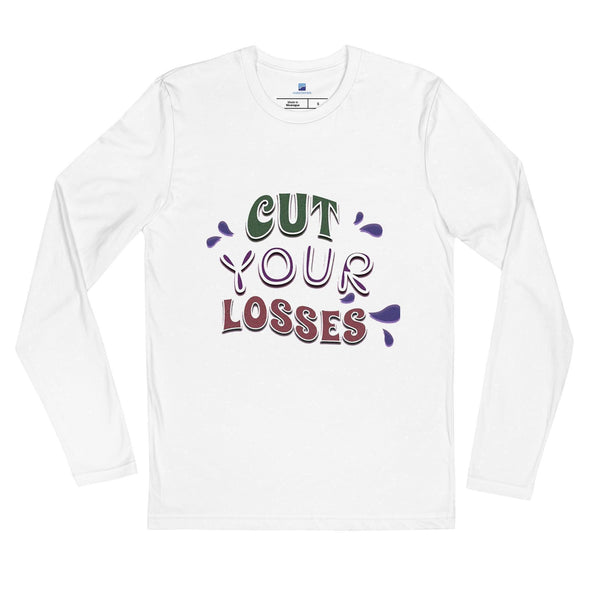 Cut Your Losses Long Sleeve T-Shirt - InvestmenTees