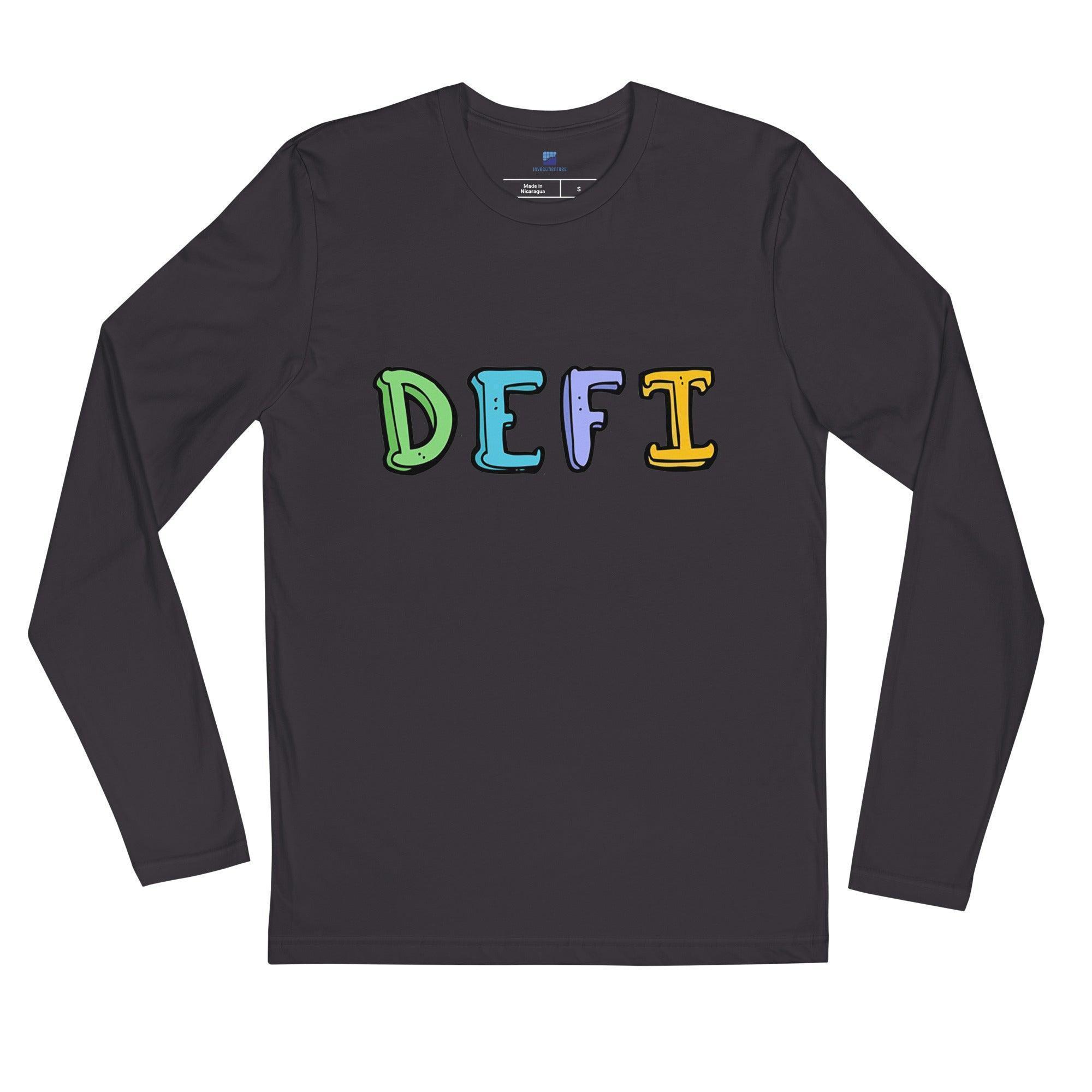 Defi | Decentralized Finance Long Sleeve T-Shirt - InvestmenTees