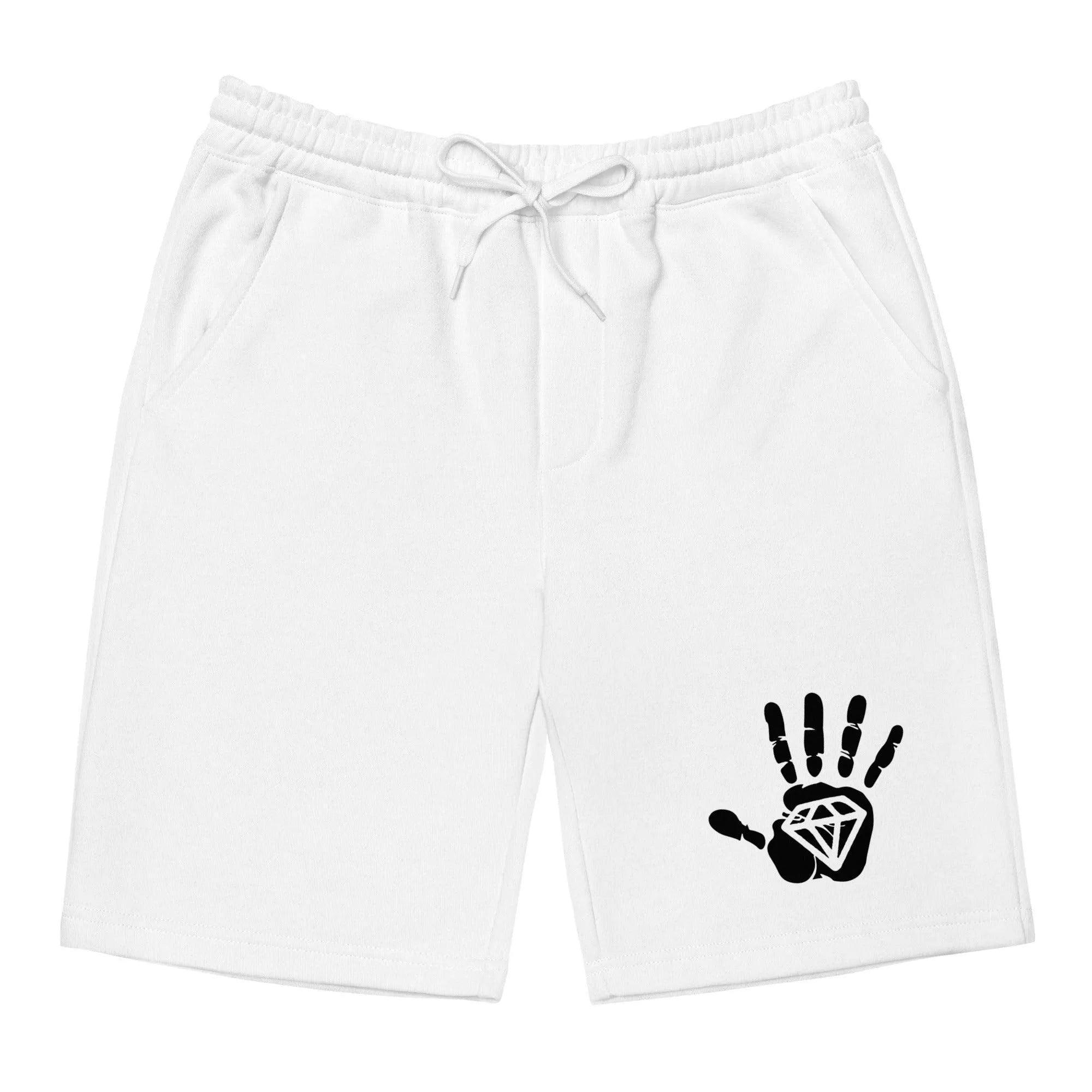 Diamond Palm Black Shorts - InvestmenTees