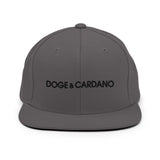 Doge & Cardano Snapback Hat - InvestmenTees