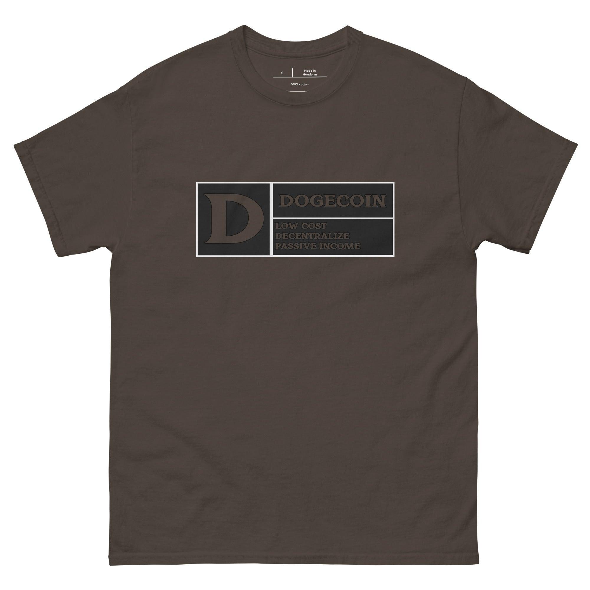 DogeCoin Label T-Shirt - InvestmenTees
