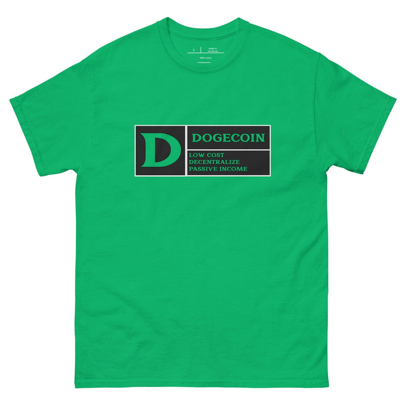 DogeCoin Label T-Shirt - InvestmenTees