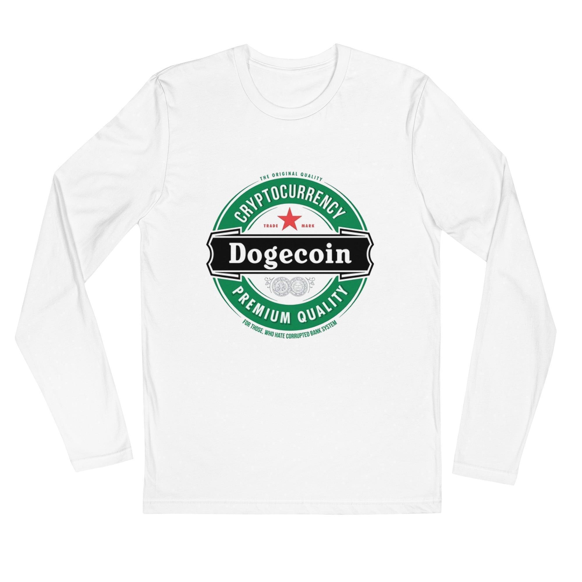 Dogecoin Quality Long Sleeve T-Shirt - InvestmenTees