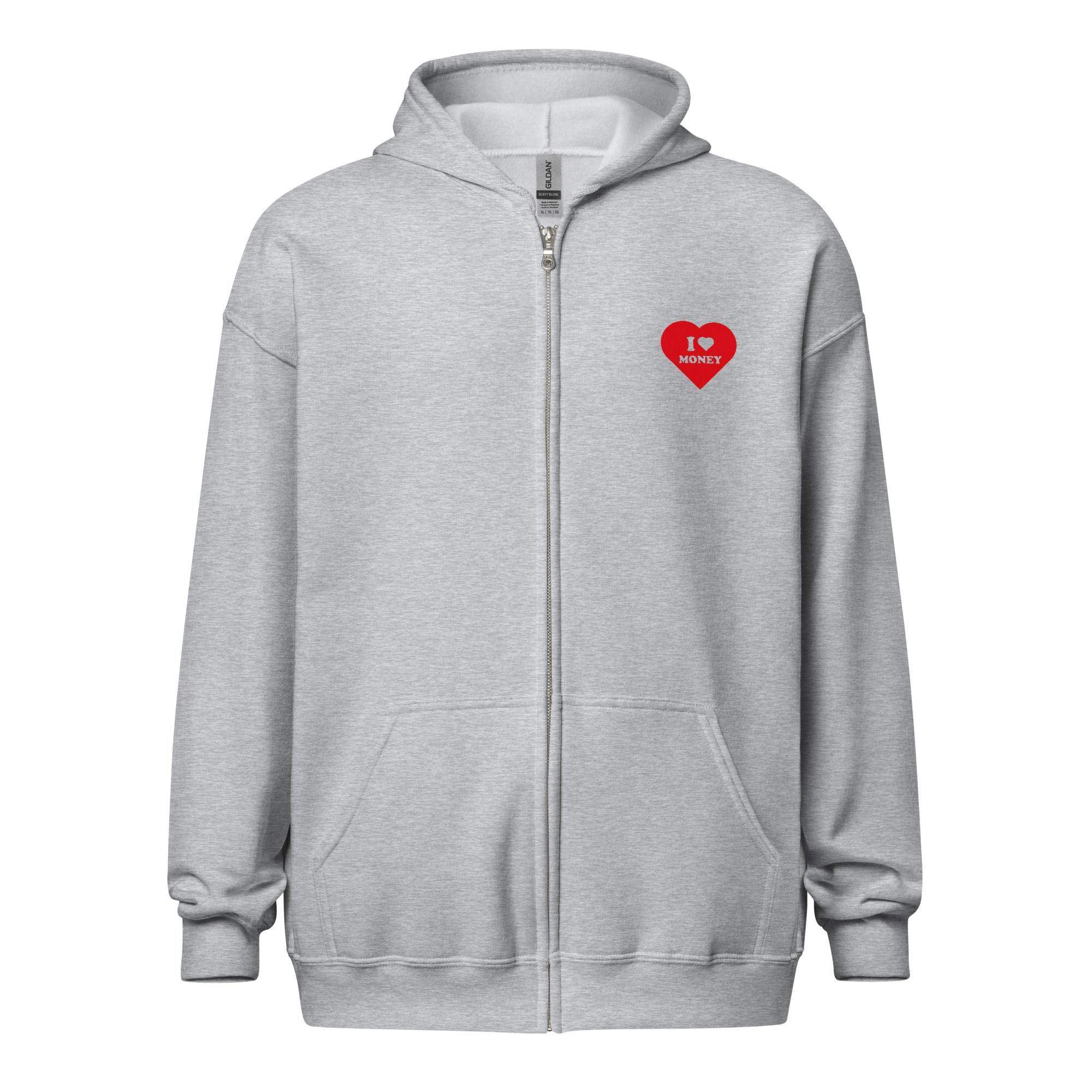 Dollar Highlights Zip Up Hoodie - InvestmenTees