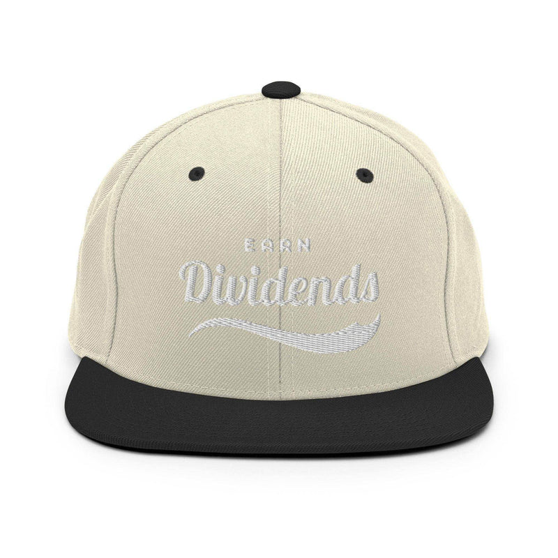 Earn Dividends Snapback Hat - InvestmenTees