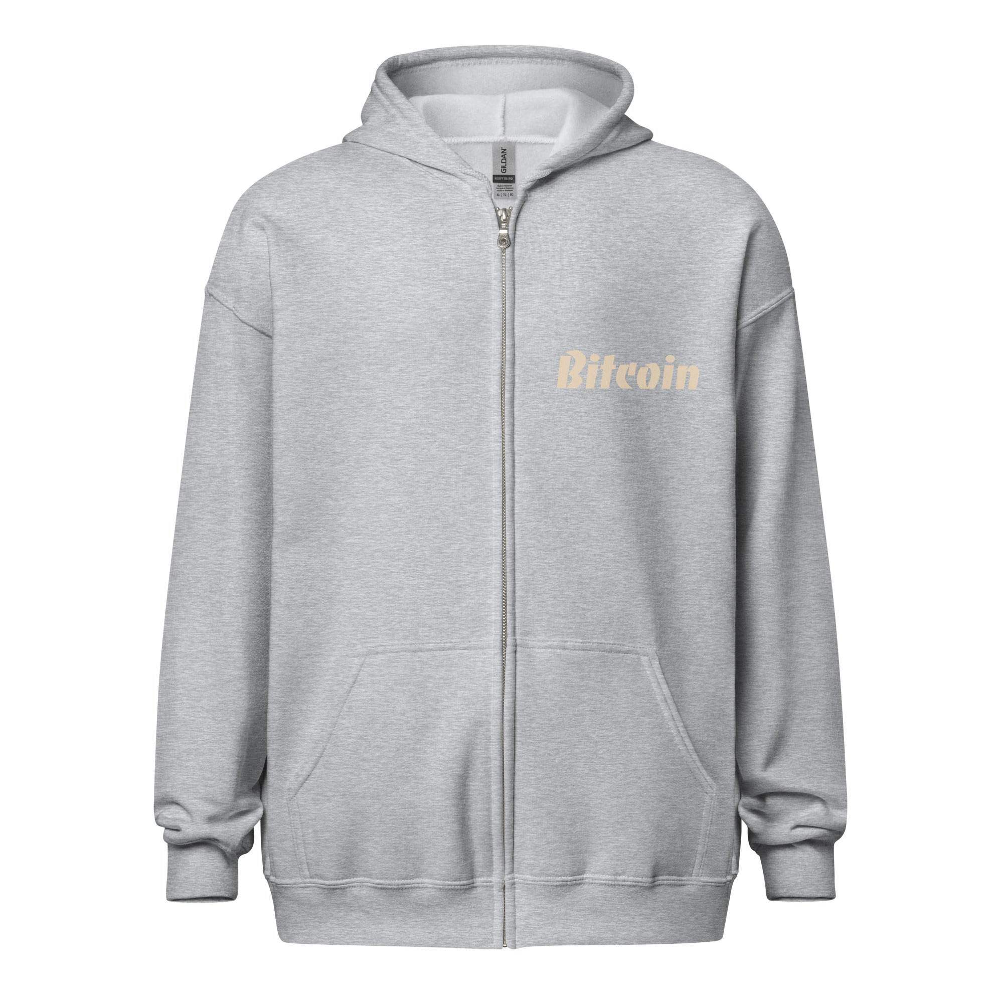 Earned Some Bitcoin Zip Up Hoodie - InvestmenTees