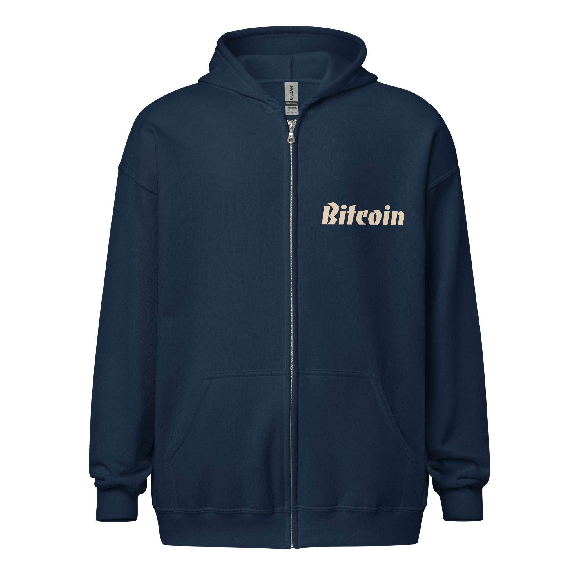 Earned Some Bitcoin Zip Up Hoodie - InvestmenTees