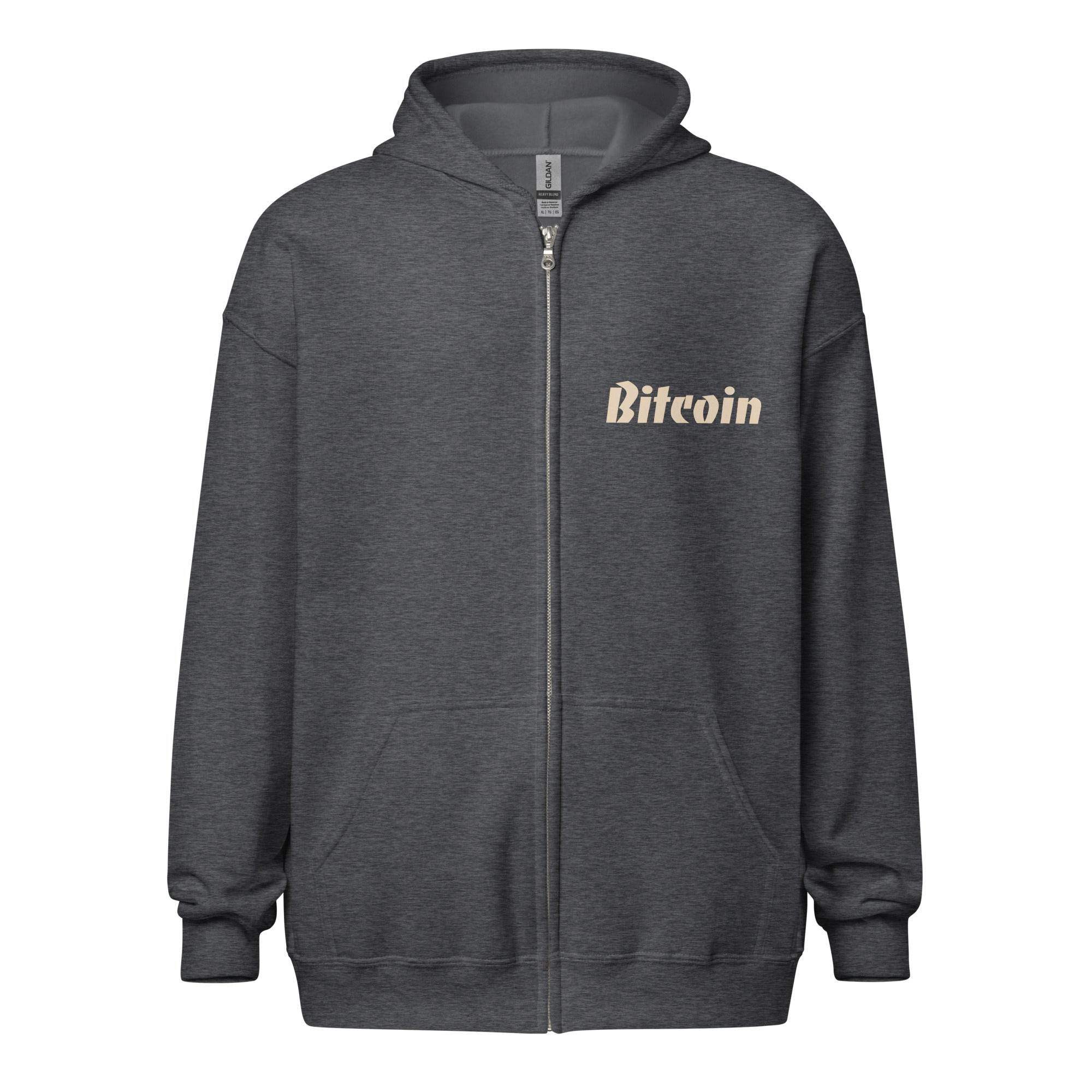 Earned Some Bitcoin Zip Up Hoodie - InvestmenTees