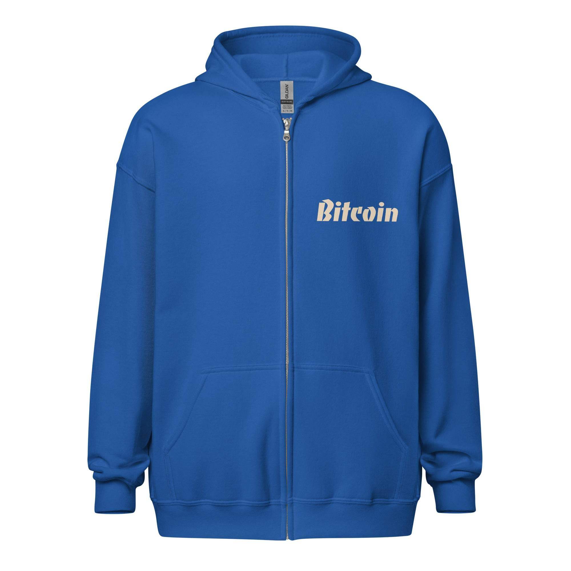 Earned Some Bitcoin Zip Up Hoodie - InvestmenTees