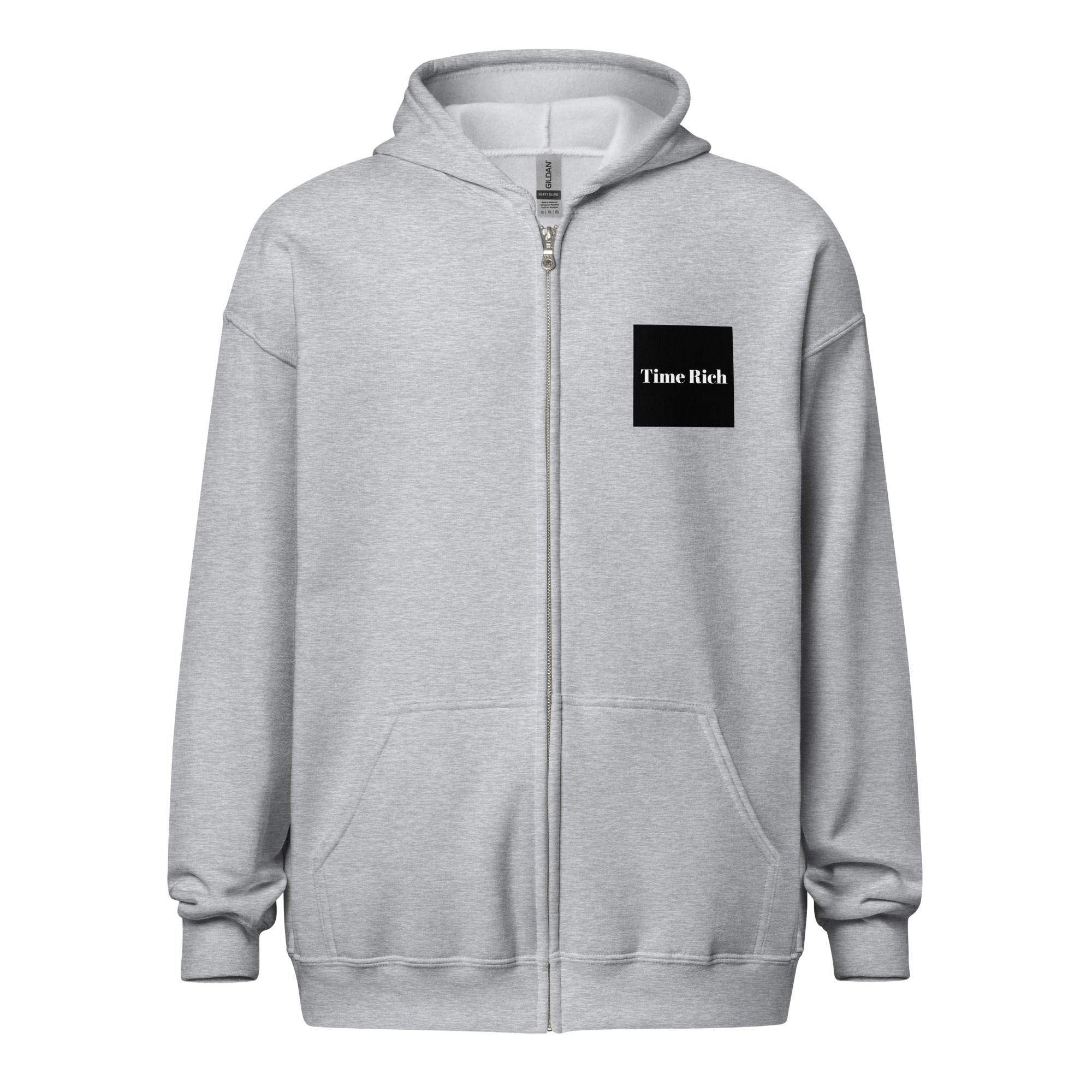 Eat The Rich Zip Up Hoodie - InvestmenTees