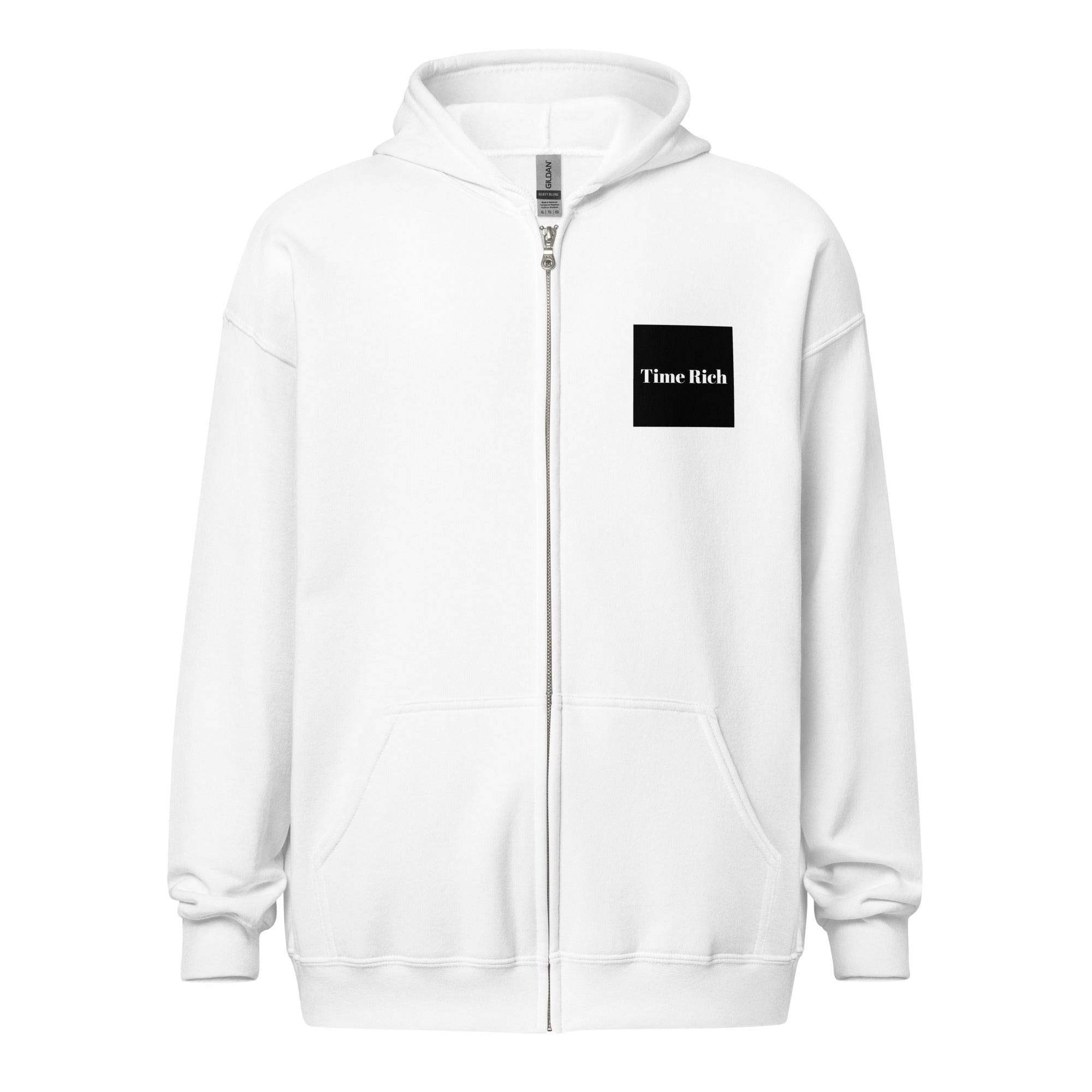 Eat The Rich Zip Up Hoodie - InvestmenTees