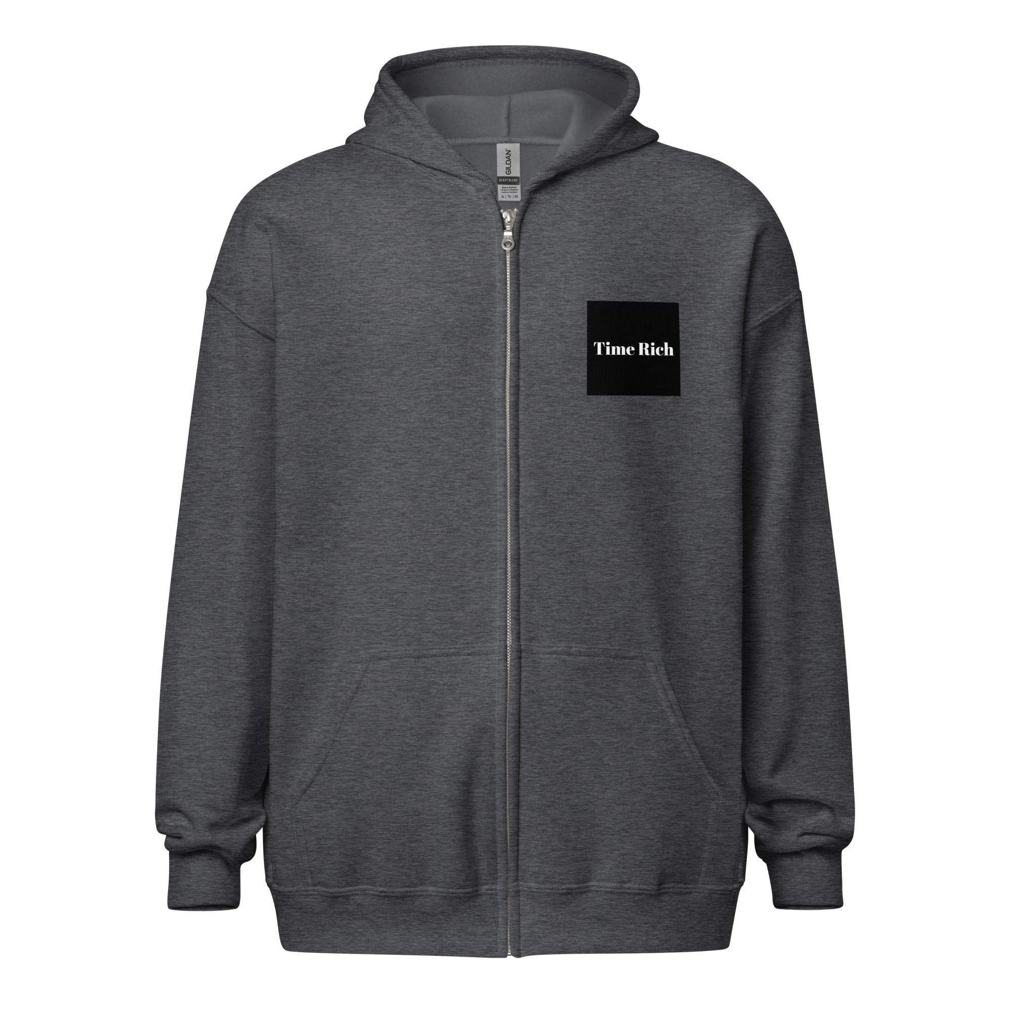 Eat The Rich Zip Up Hoodie - InvestmenTees