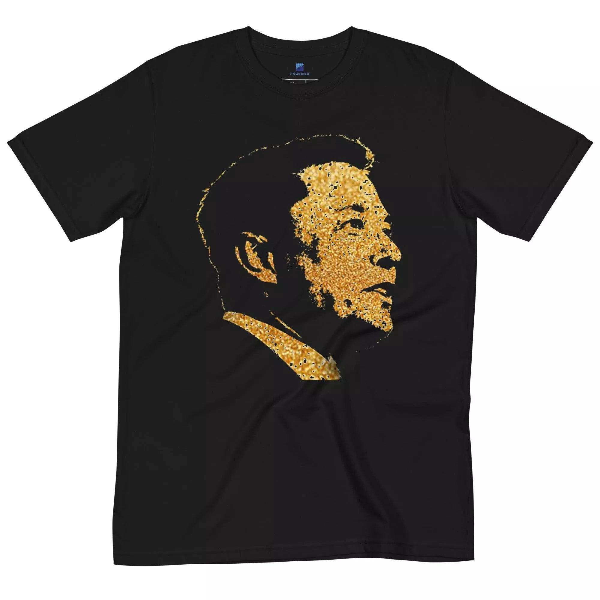 Elon Musk Gold T-Shirt - InvestmenTees