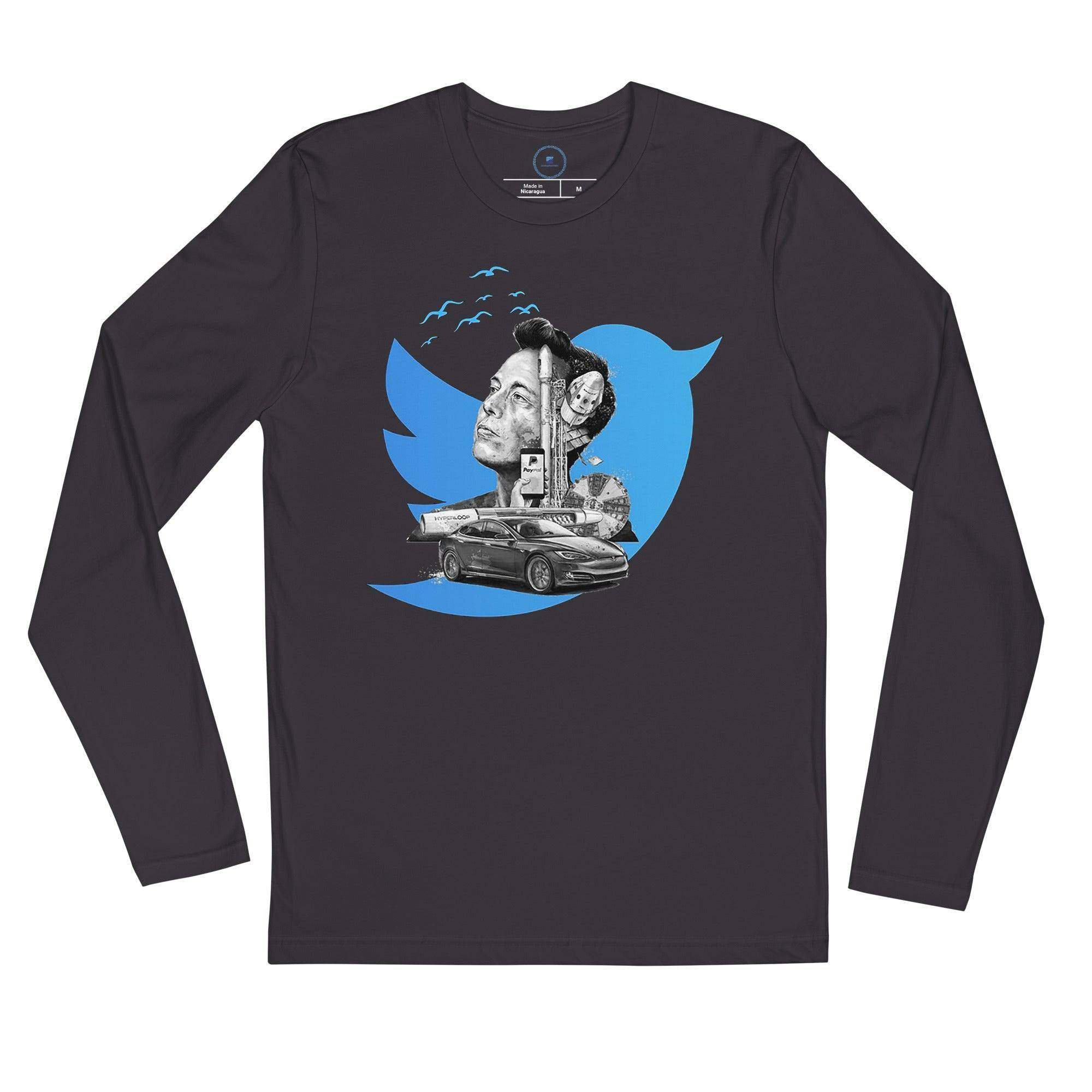 Elon The Entrepreneur Long Sleeve T-Shirt - InvestmenTees