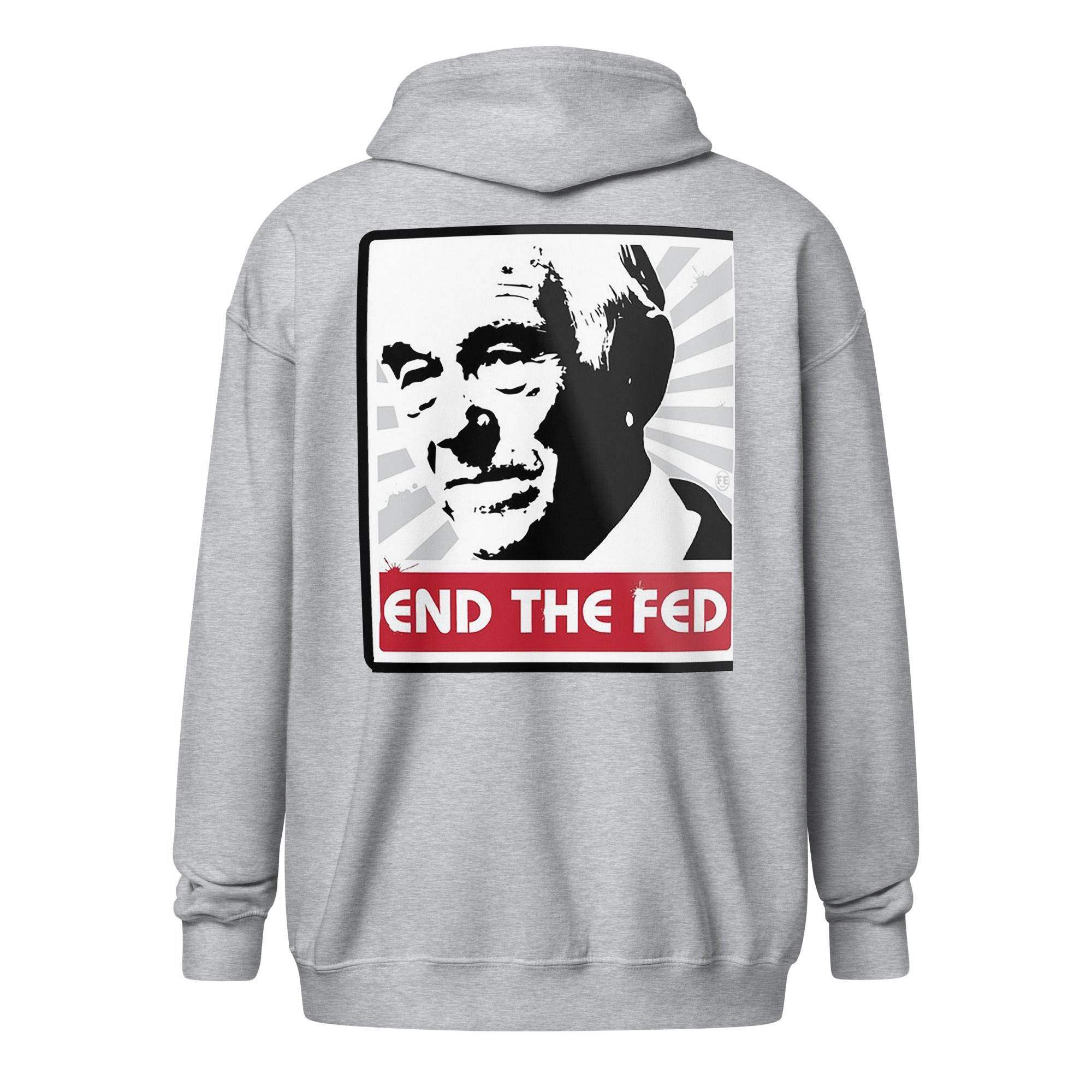 End The Fed Zip Up Hoodie - InvestmenTees