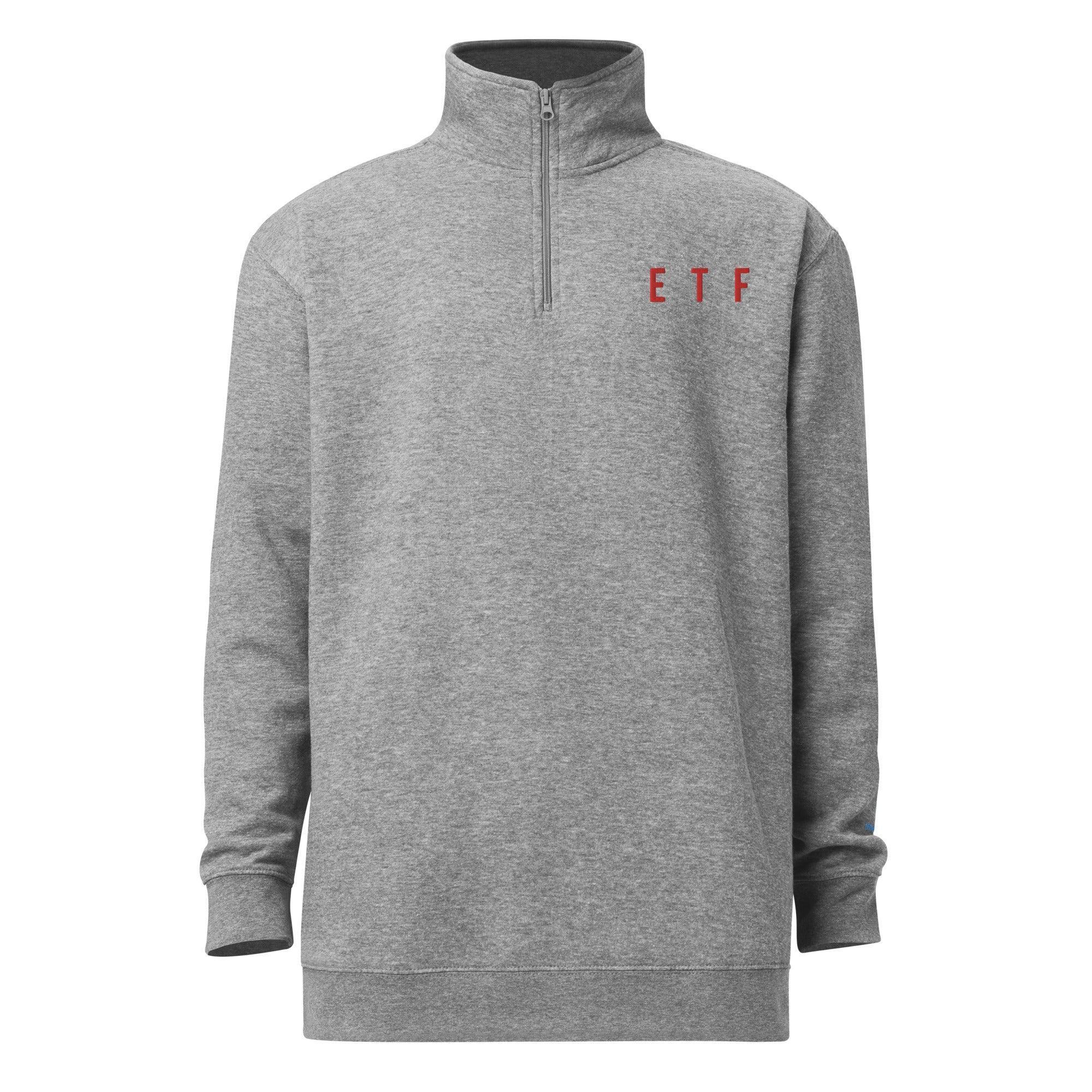 ETF | Exchange Traded Fund Fleece Pullover - InvestmenTees
