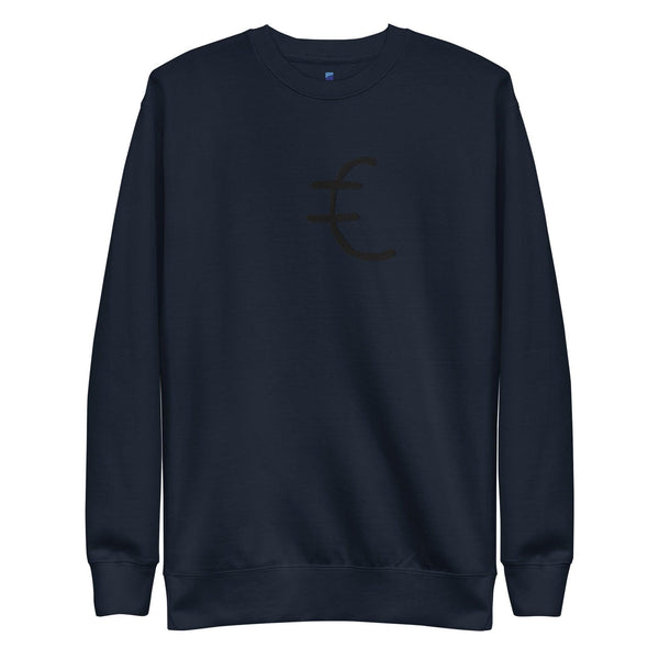 Euro Currency Symbol Sweatshirt - InvestmenTees