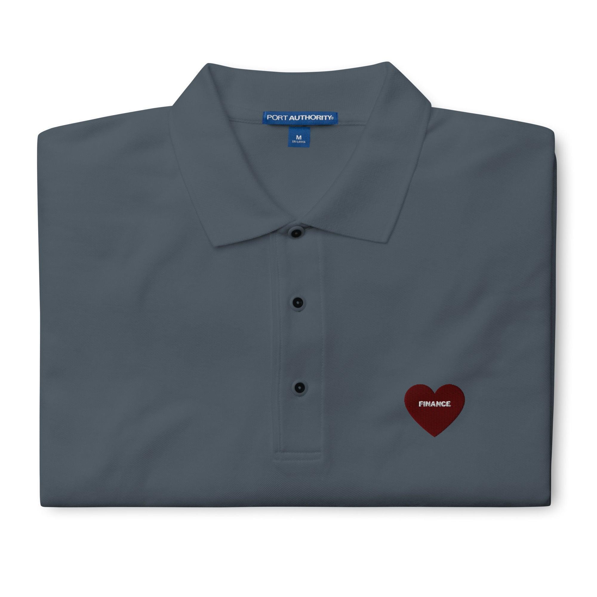 Finance Heart Polo Shirt - InvestmenTees