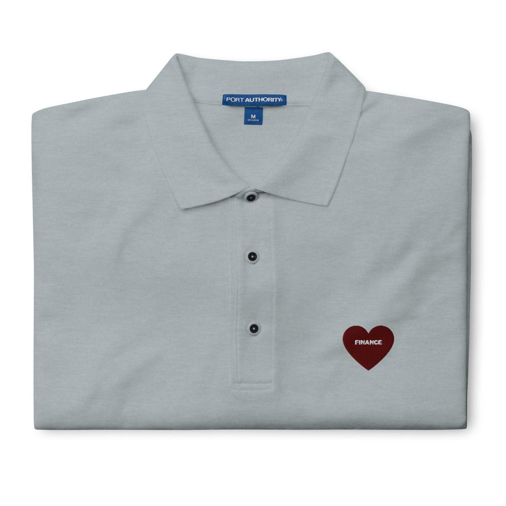 Finance Heart Polo Shirt - InvestmenTees
