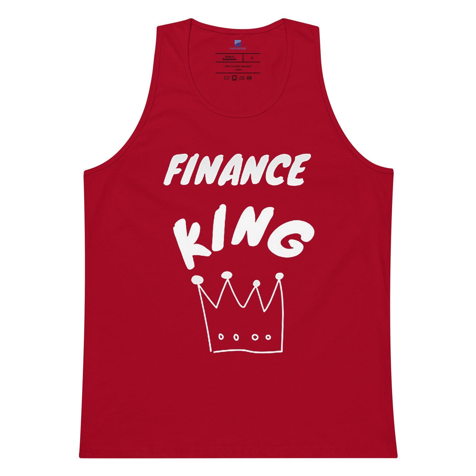 Finance King Tank Top - InvestmenTees