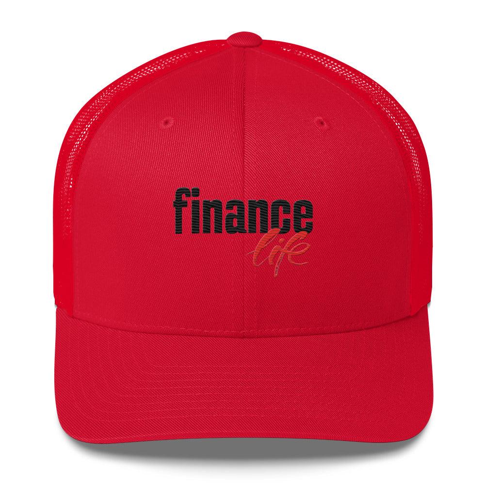 Finance Life Trucker Cap - InvestmenTees