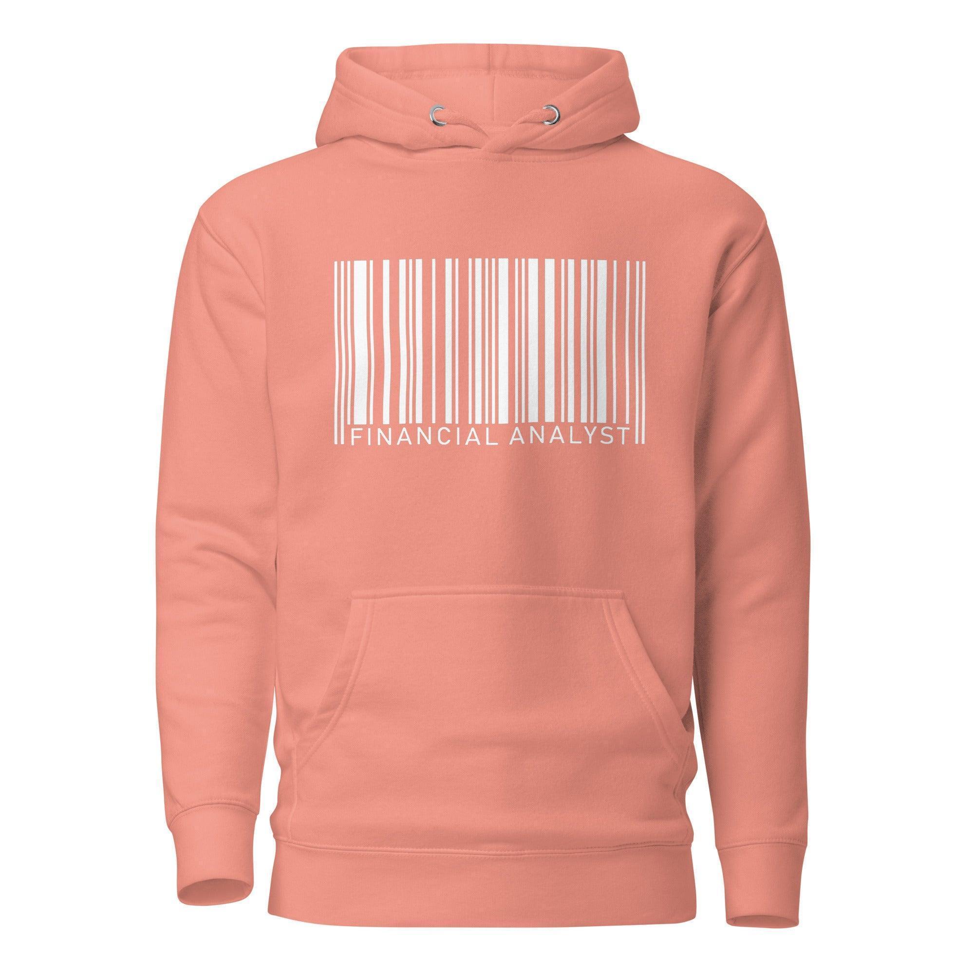 Financial Analyst Barcode Pullover Hoodie - InvestmenTees