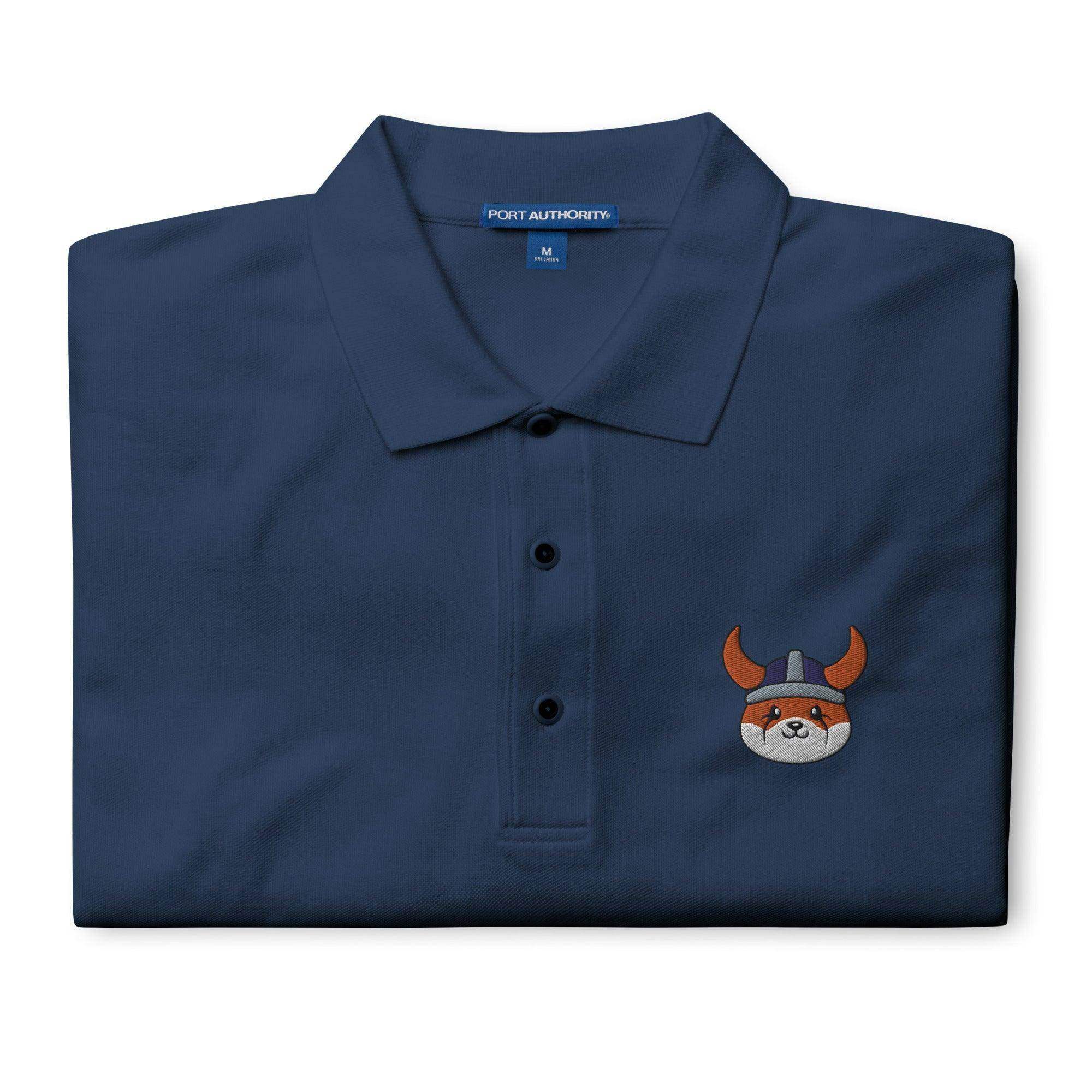 Floki Meme Coin Polo Shirt - InvestmenTees