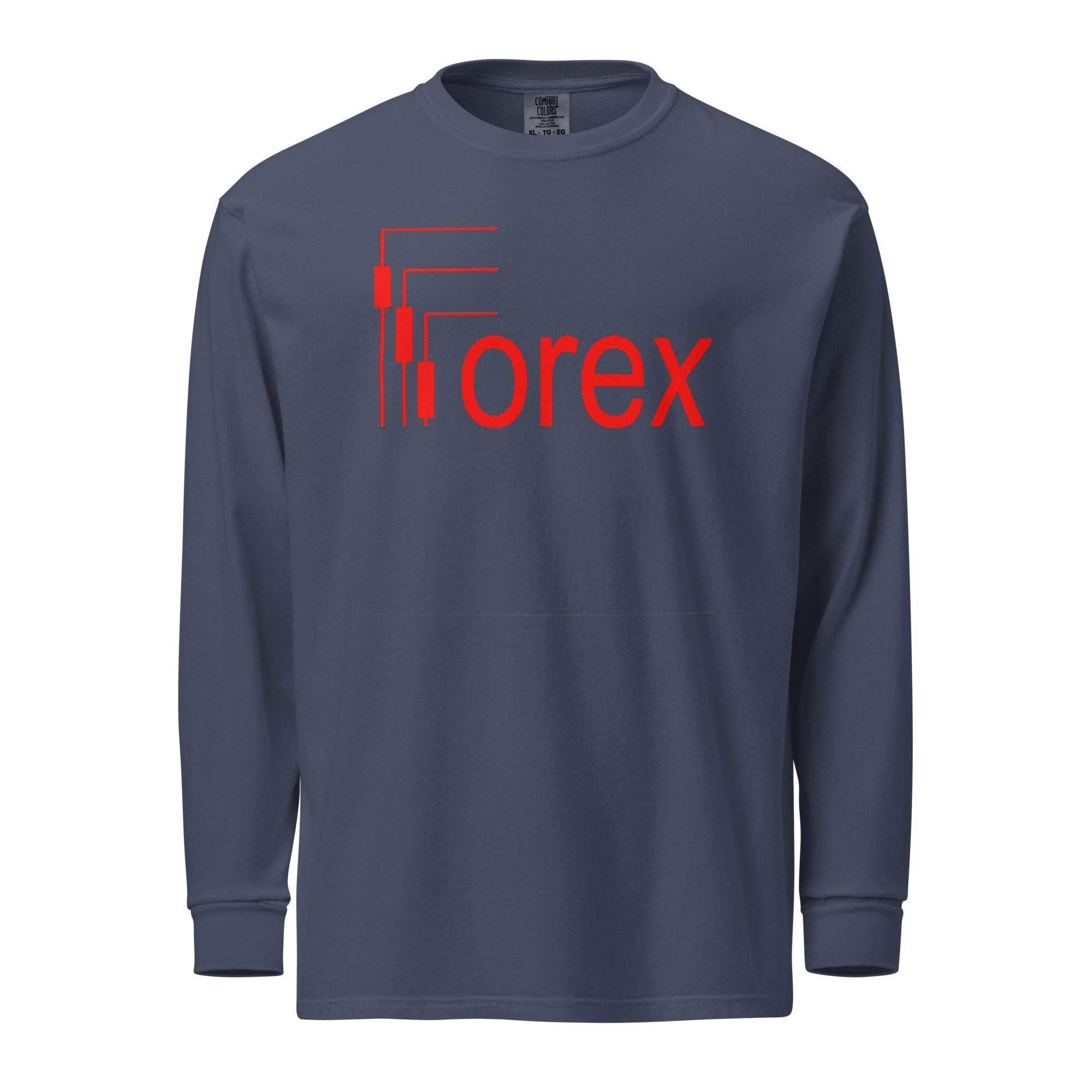 Forex Candlesticks Long Sleeve T-Shirt - InvestmenTees