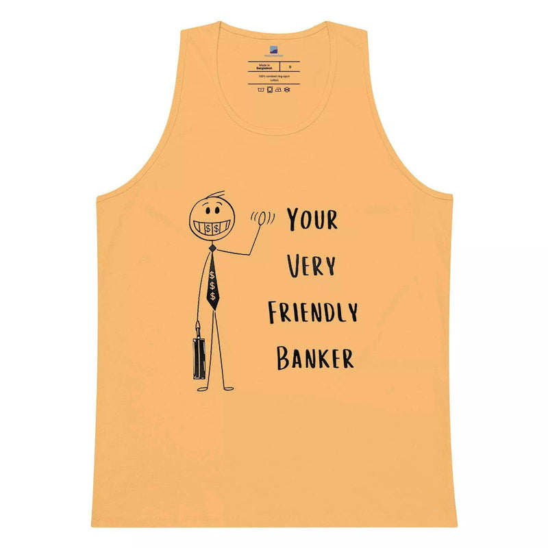 Friendly Banker Tank Top - InvestmenTees