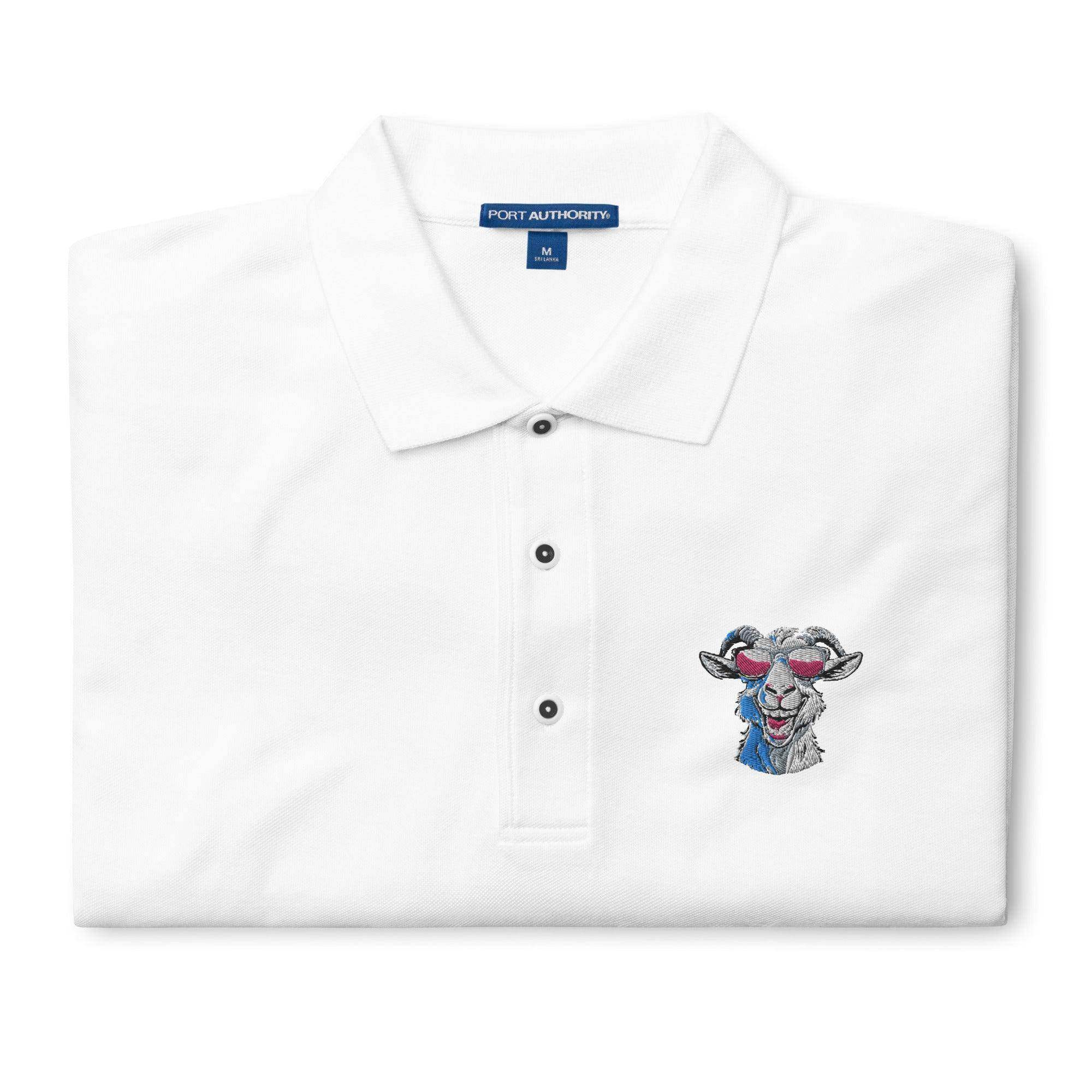 Goat Meme Coin Polo Shirt - InvestmenTees