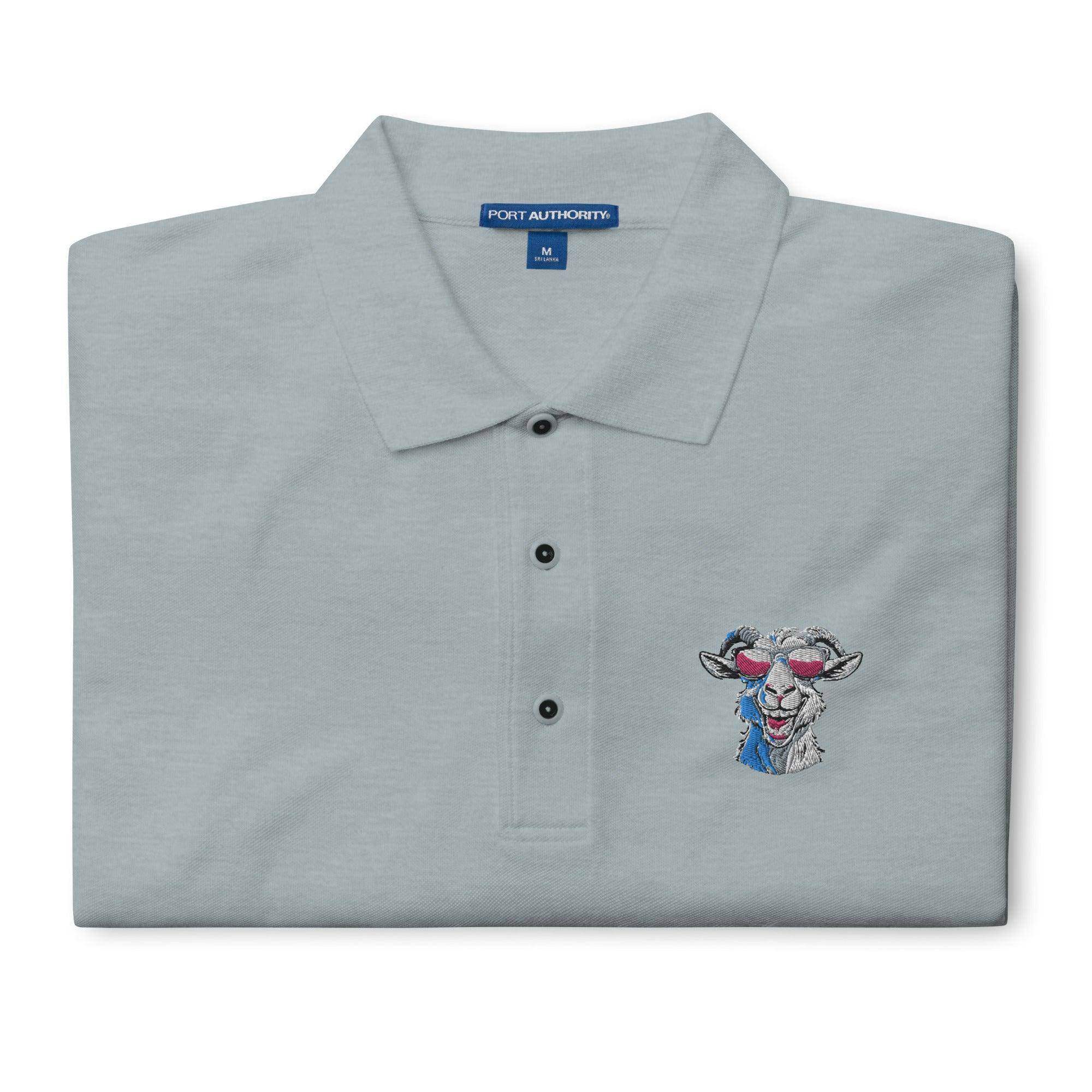 Goat Meme Coin Polo Shirt - InvestmenTees