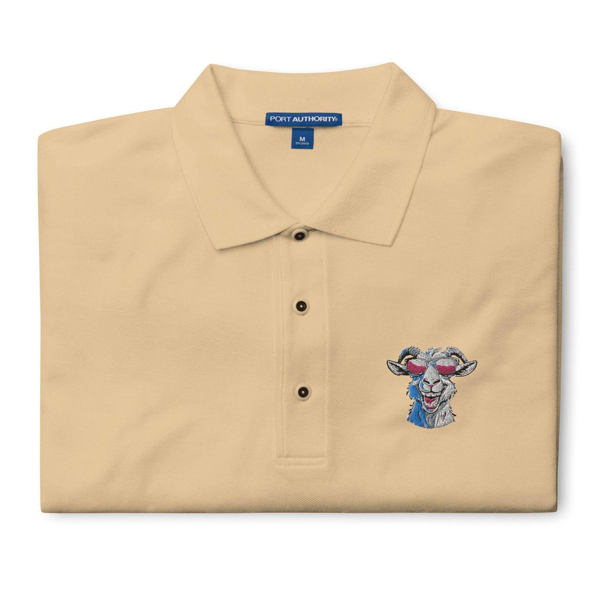 Goat Meme Coin Polo Shirt - InvestmenTees