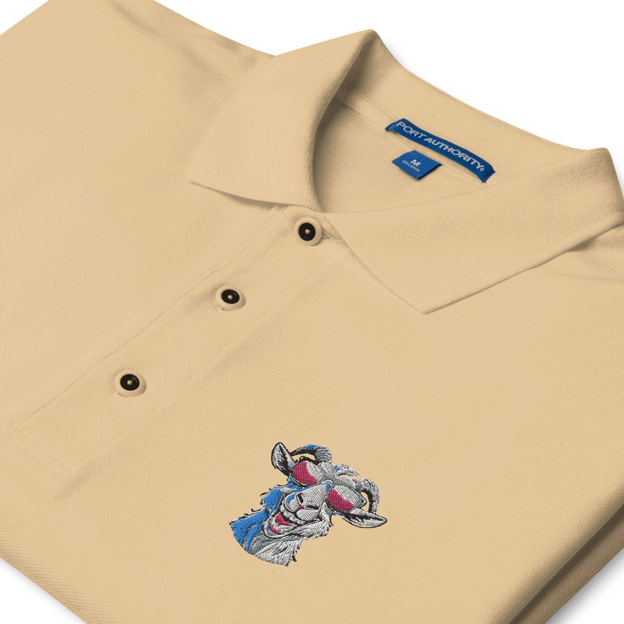 Goat Meme Coin Polo Shirt - InvestmenTees