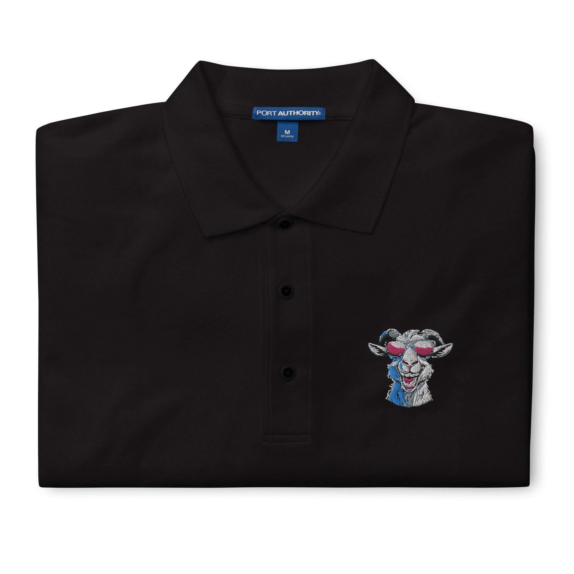 Goat Meme Coin Polo Shirt - InvestmenTees