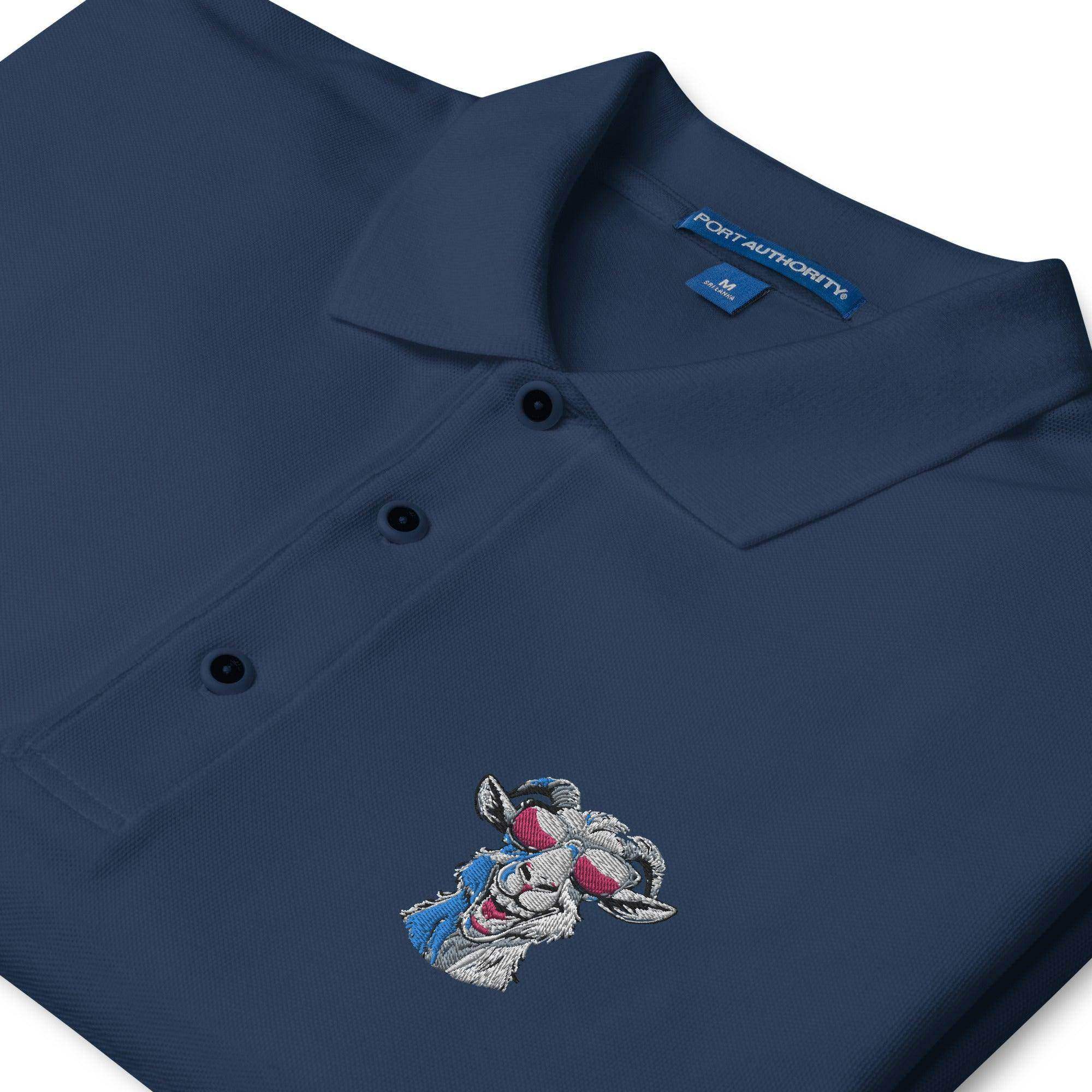 Goat Meme Coin Polo Shirt - InvestmenTees