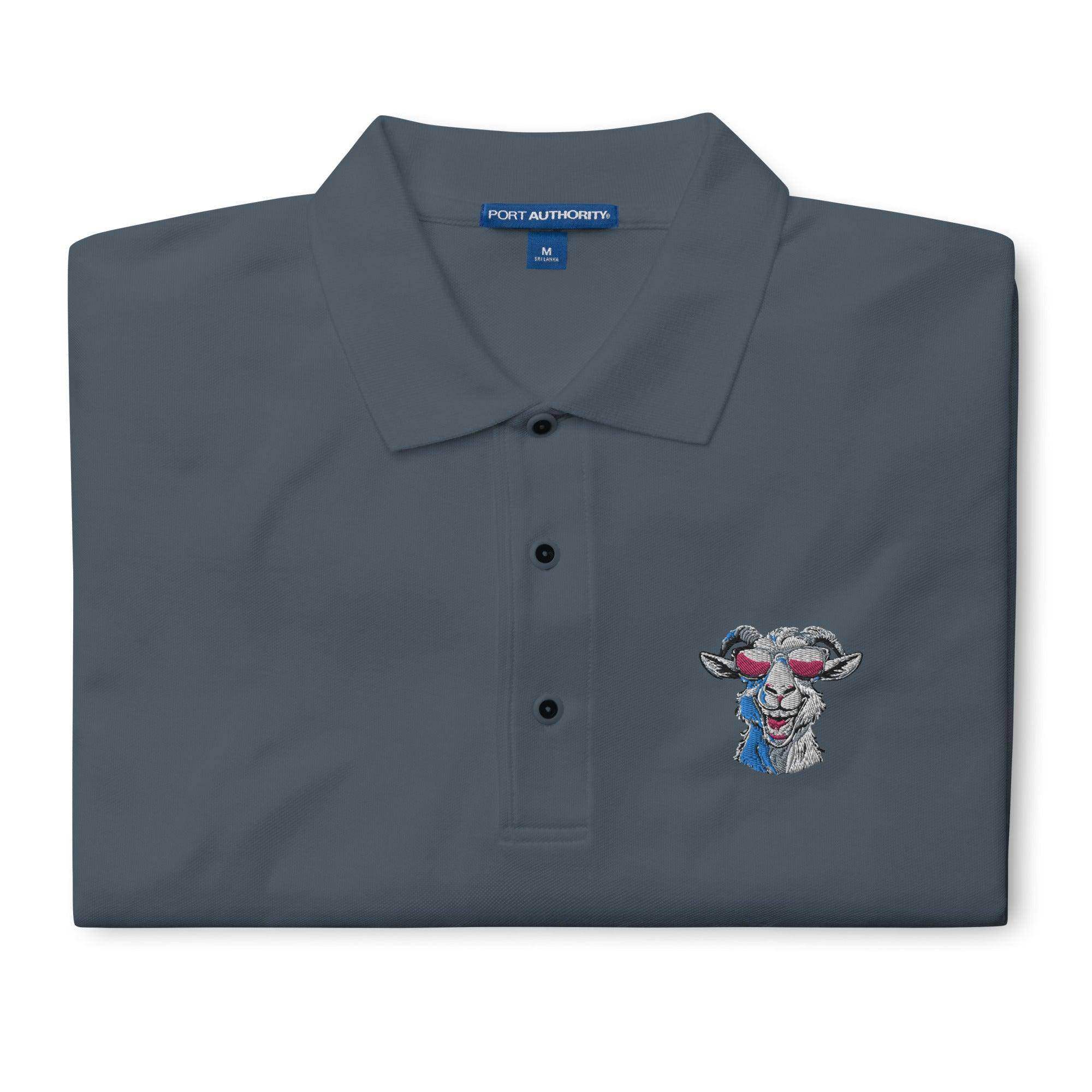 Goat Meme Coin Polo Shirt - InvestmenTees