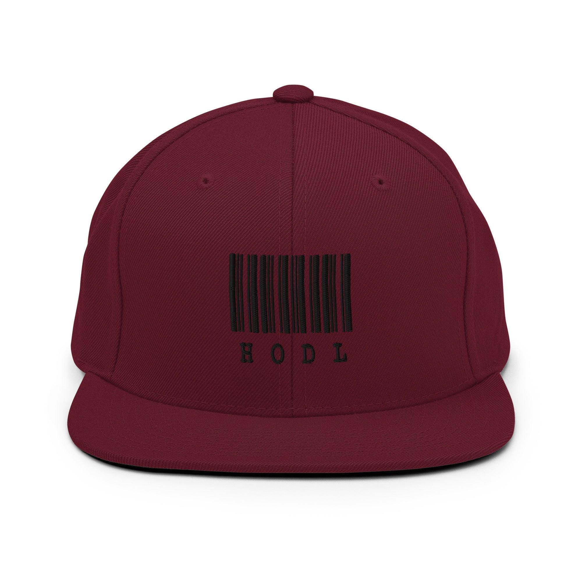 HODL Snapback Hat - InvestmenTees