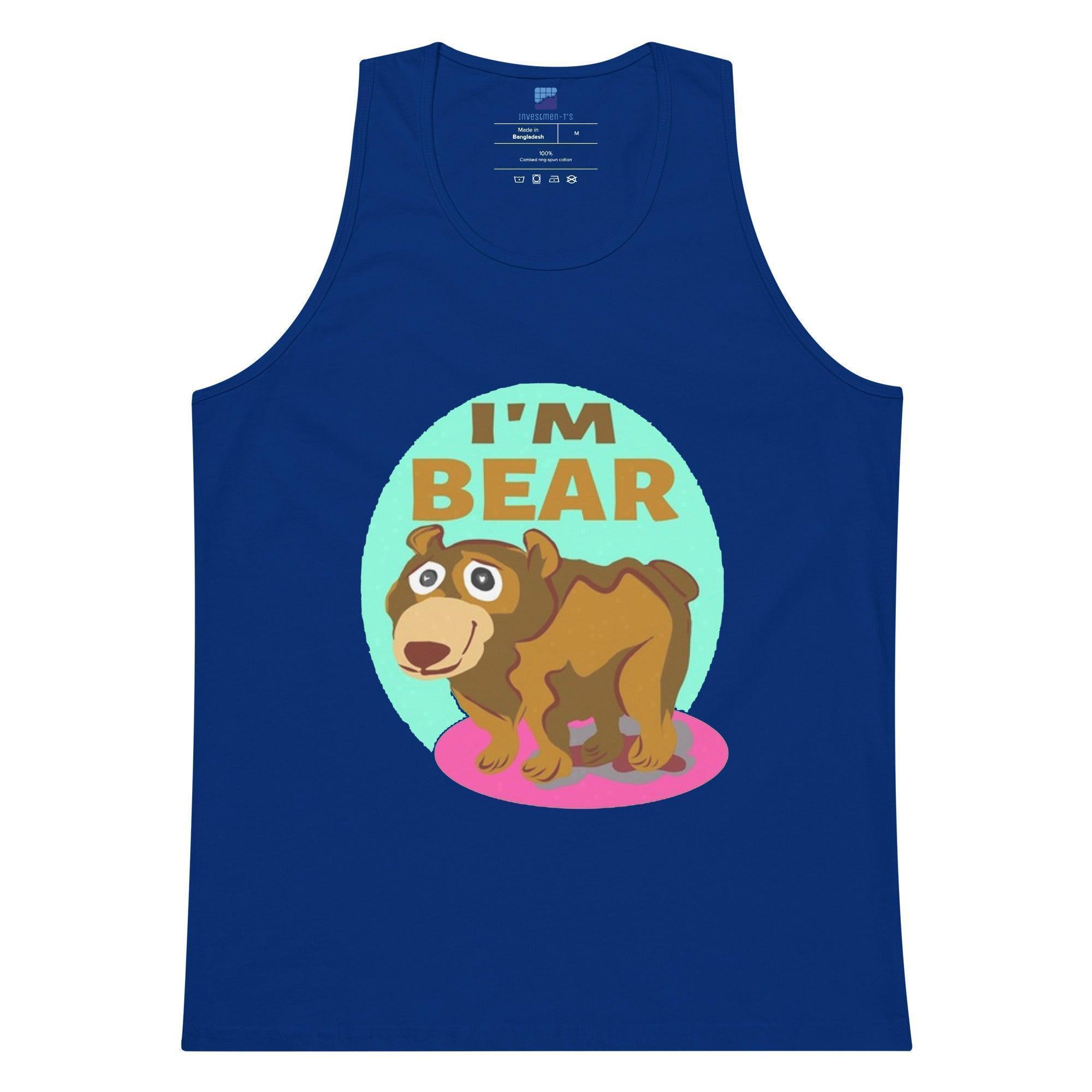 I Am A Bear 1 Tank Top - InvestmenTees