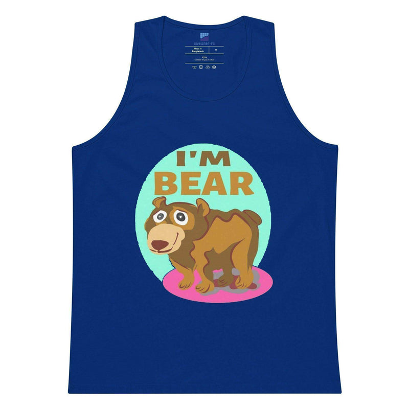I Am A Bear 1 Tank Top - InvestmenTees