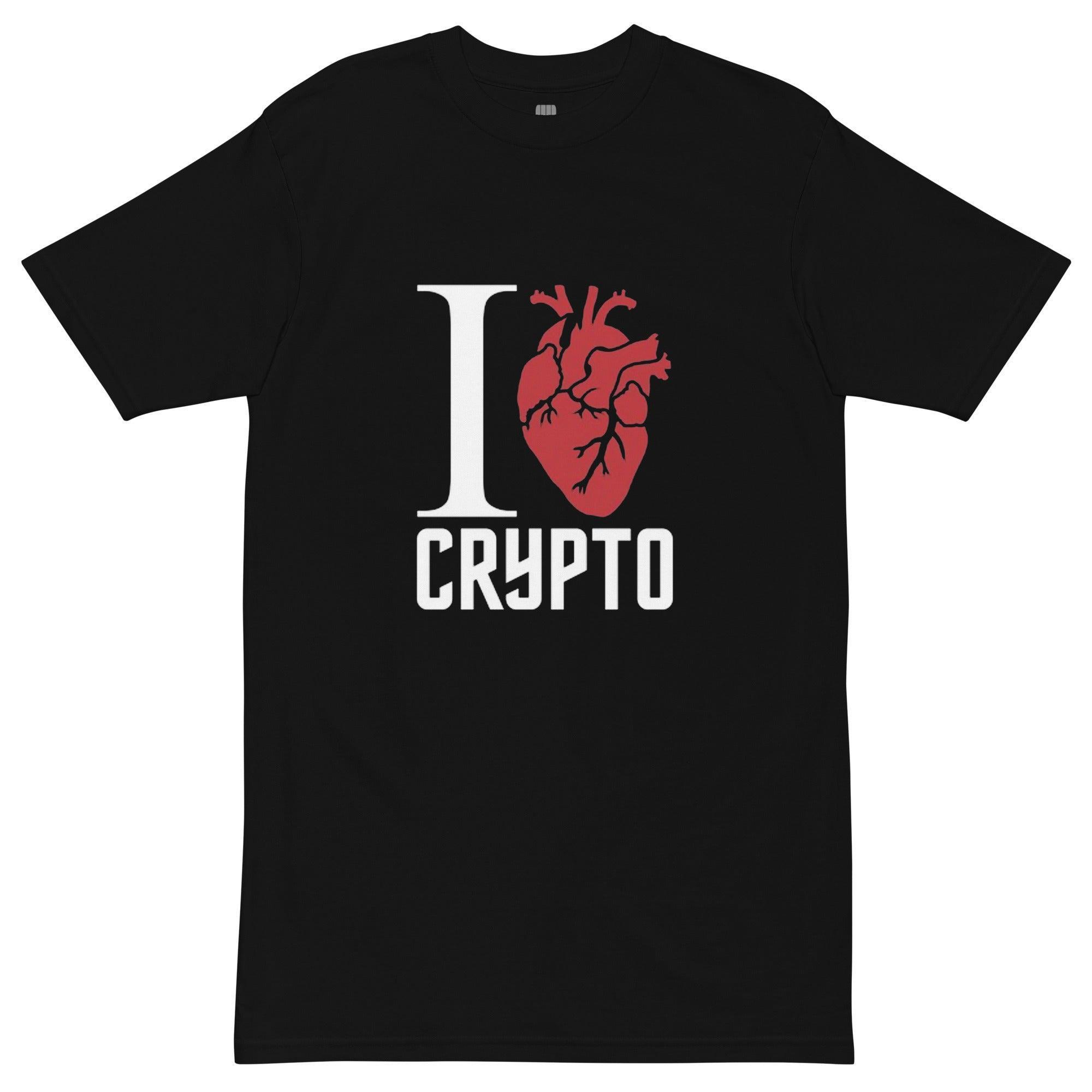 I Heart Crypto T-Shirt - InvestmenTees