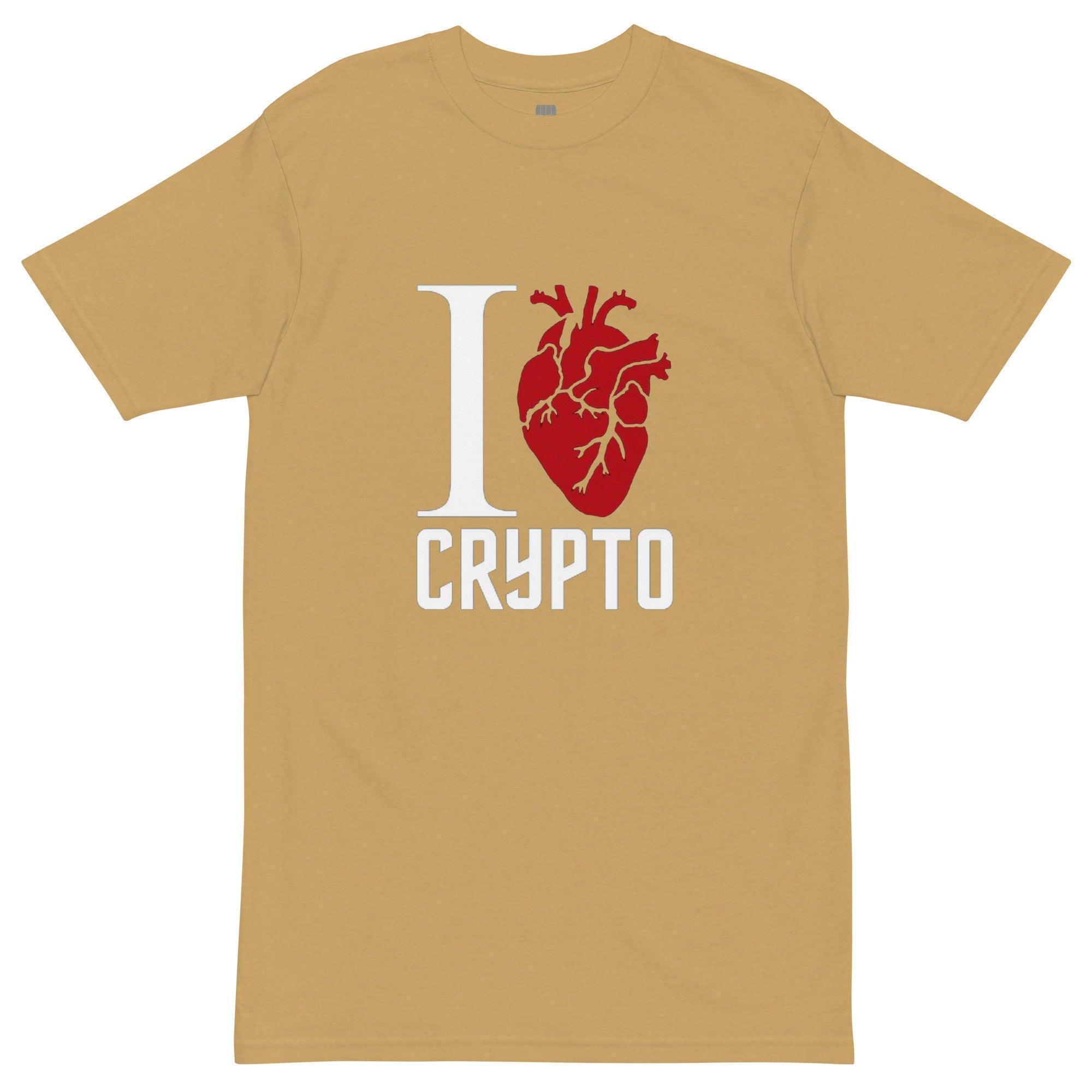 I Heart Crypto T-Shirt - InvestmenTees