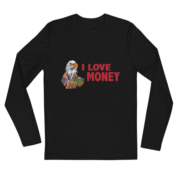I Love Money Long Sleeve T-Shirt - InvestmenTees